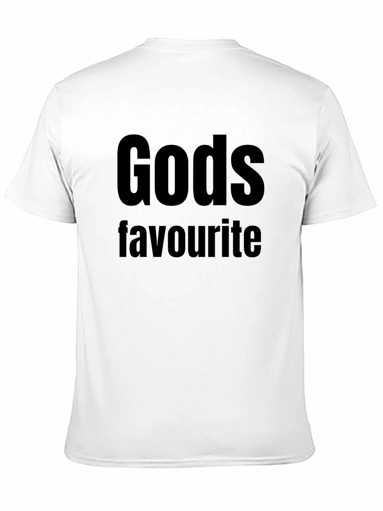Gods Favourite Black T-Shirt