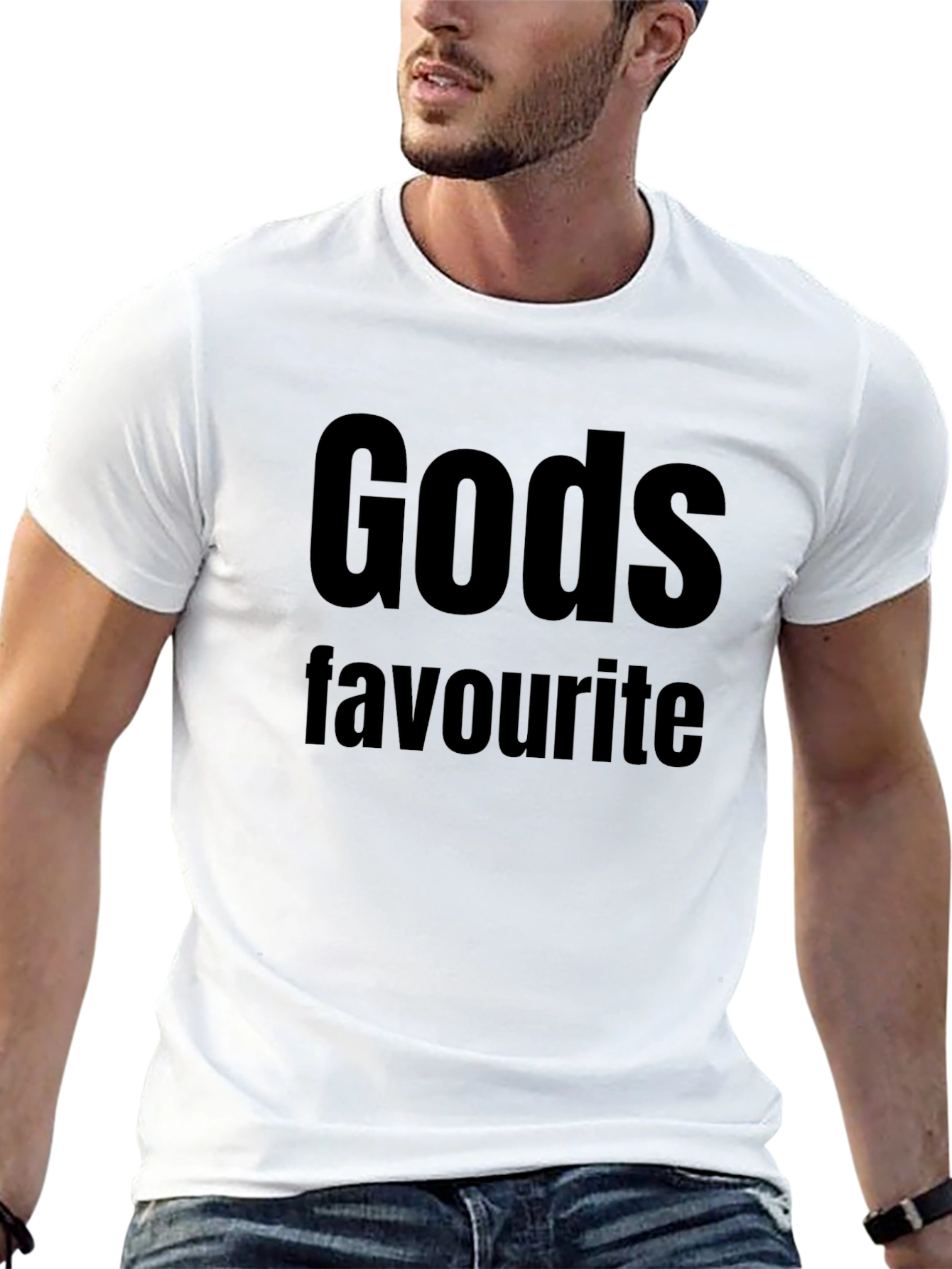 Gods Favourite Black T-Shirt
