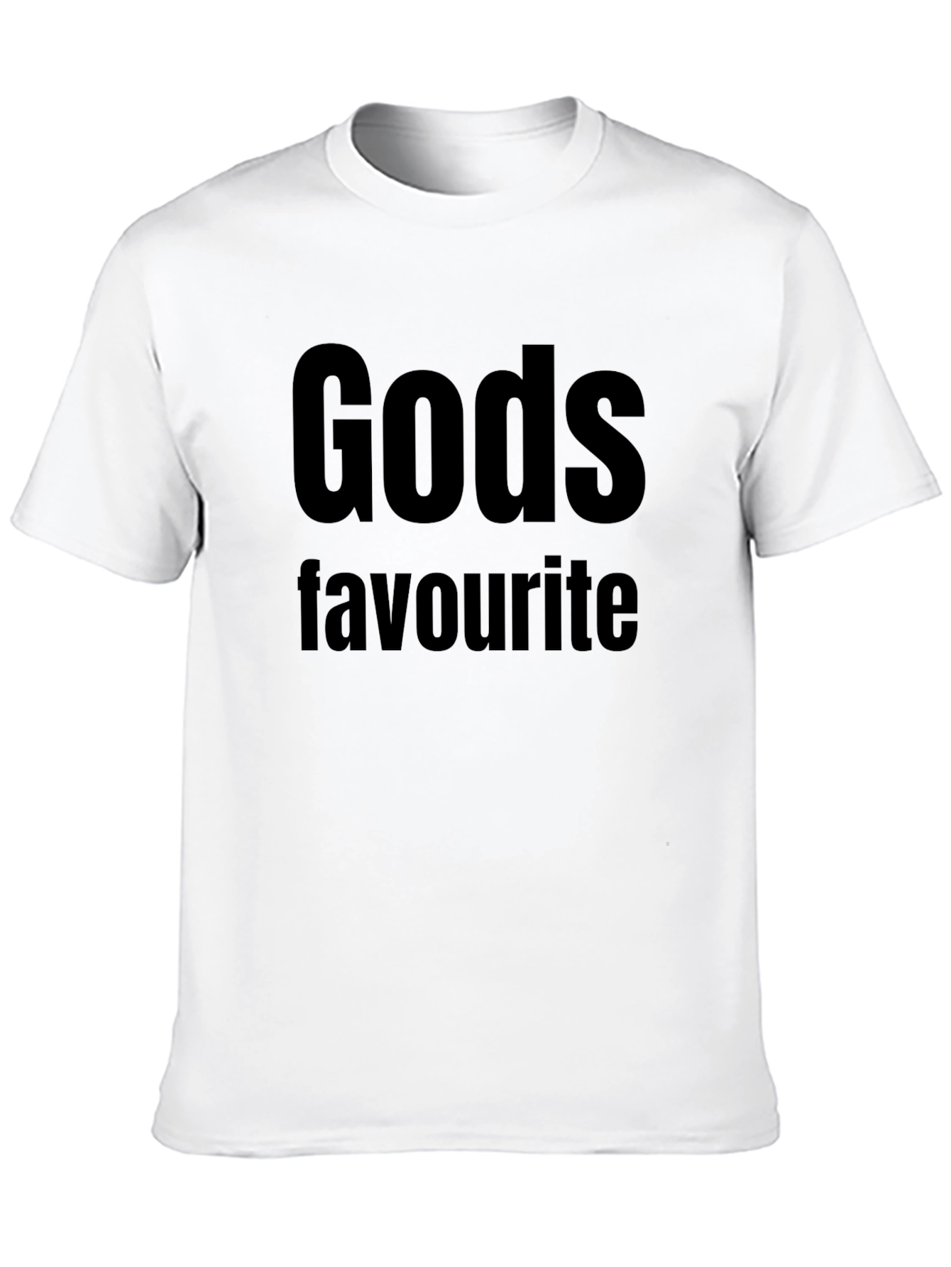 Gods Favourite Black T-Shirt