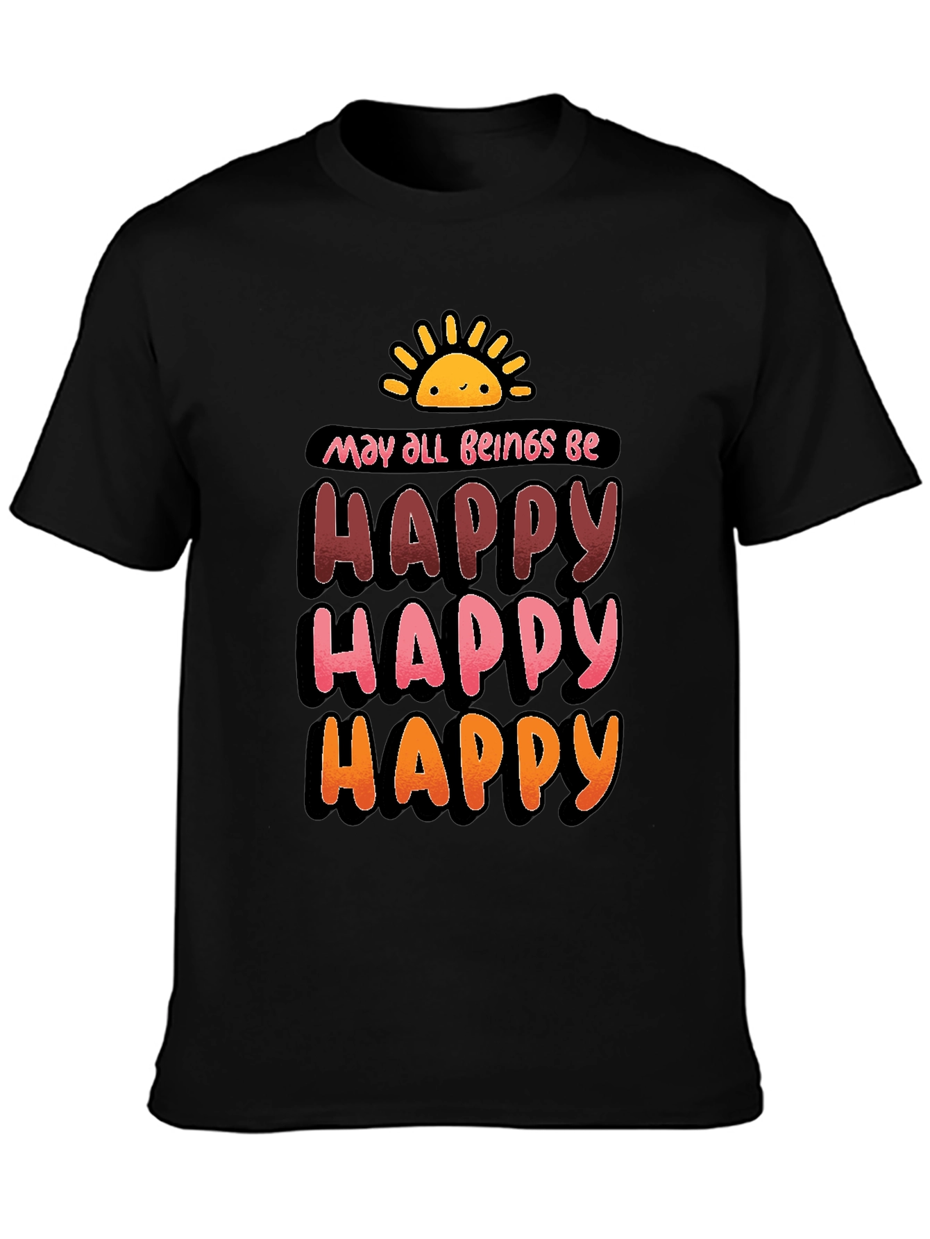 Happy Beings Graphic T-Shirt