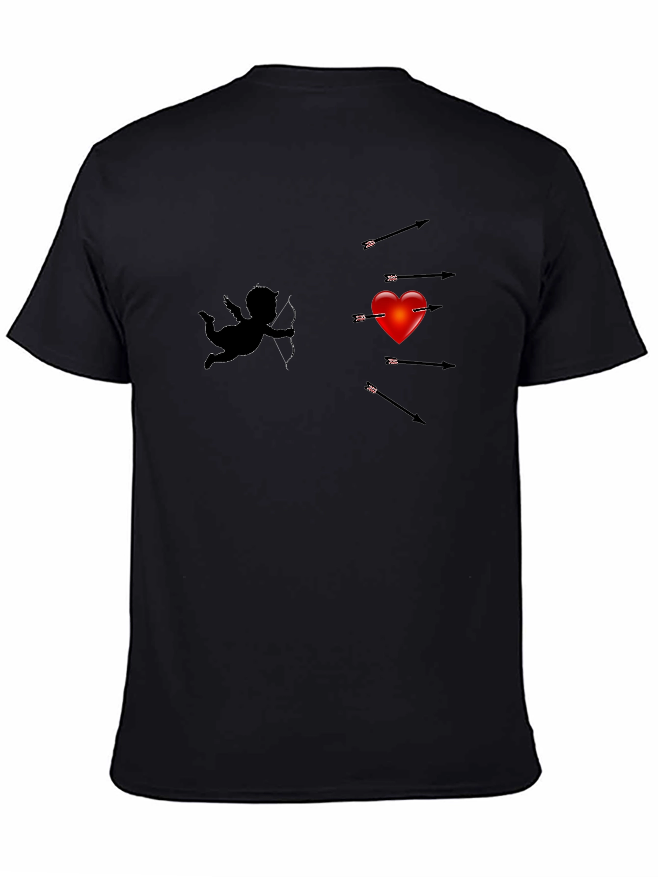 Cupids Arrow T-Shirt - Heartthrob Design