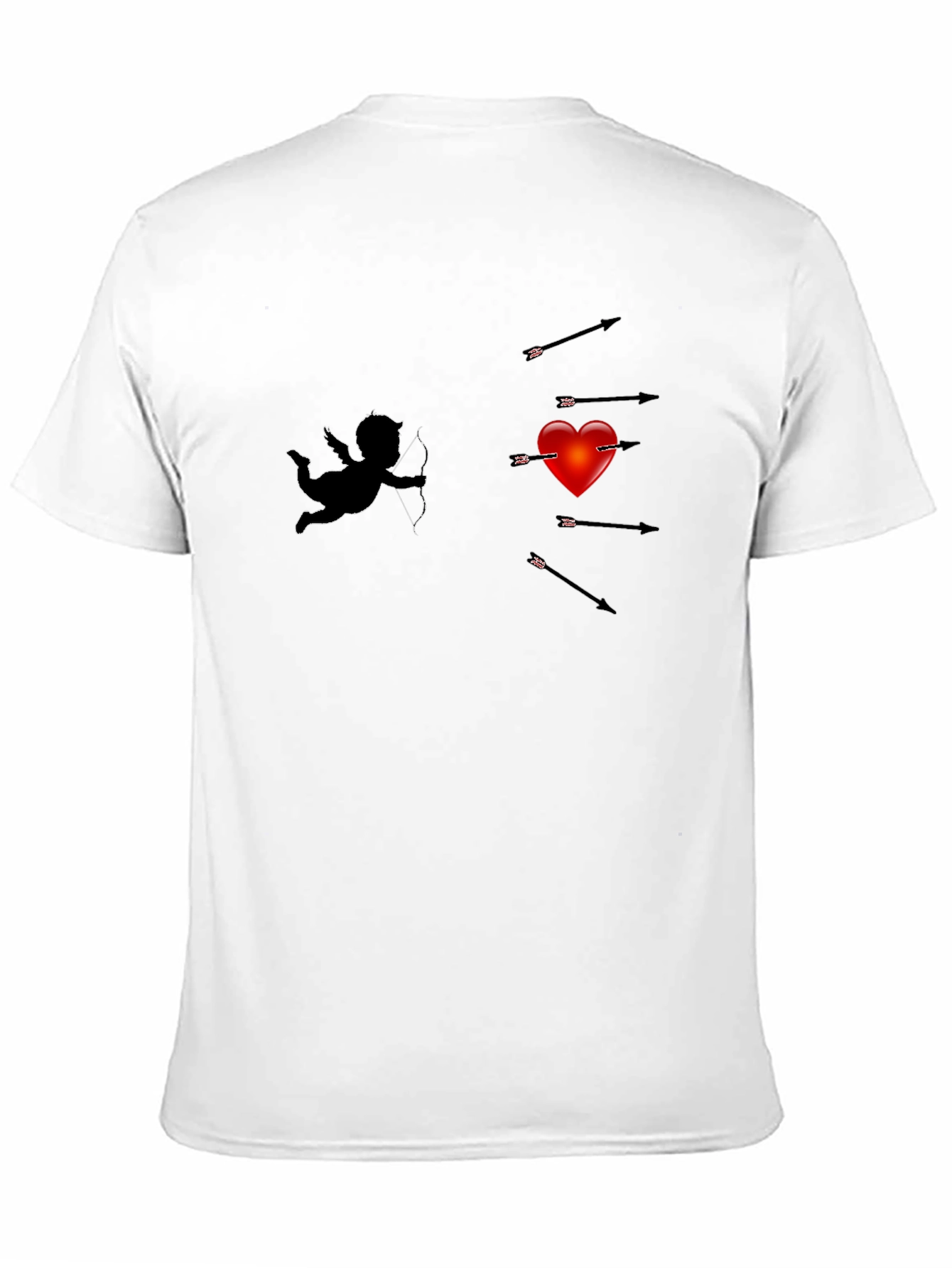 Cupids Arrow T-Shirt - Heartthrob Design