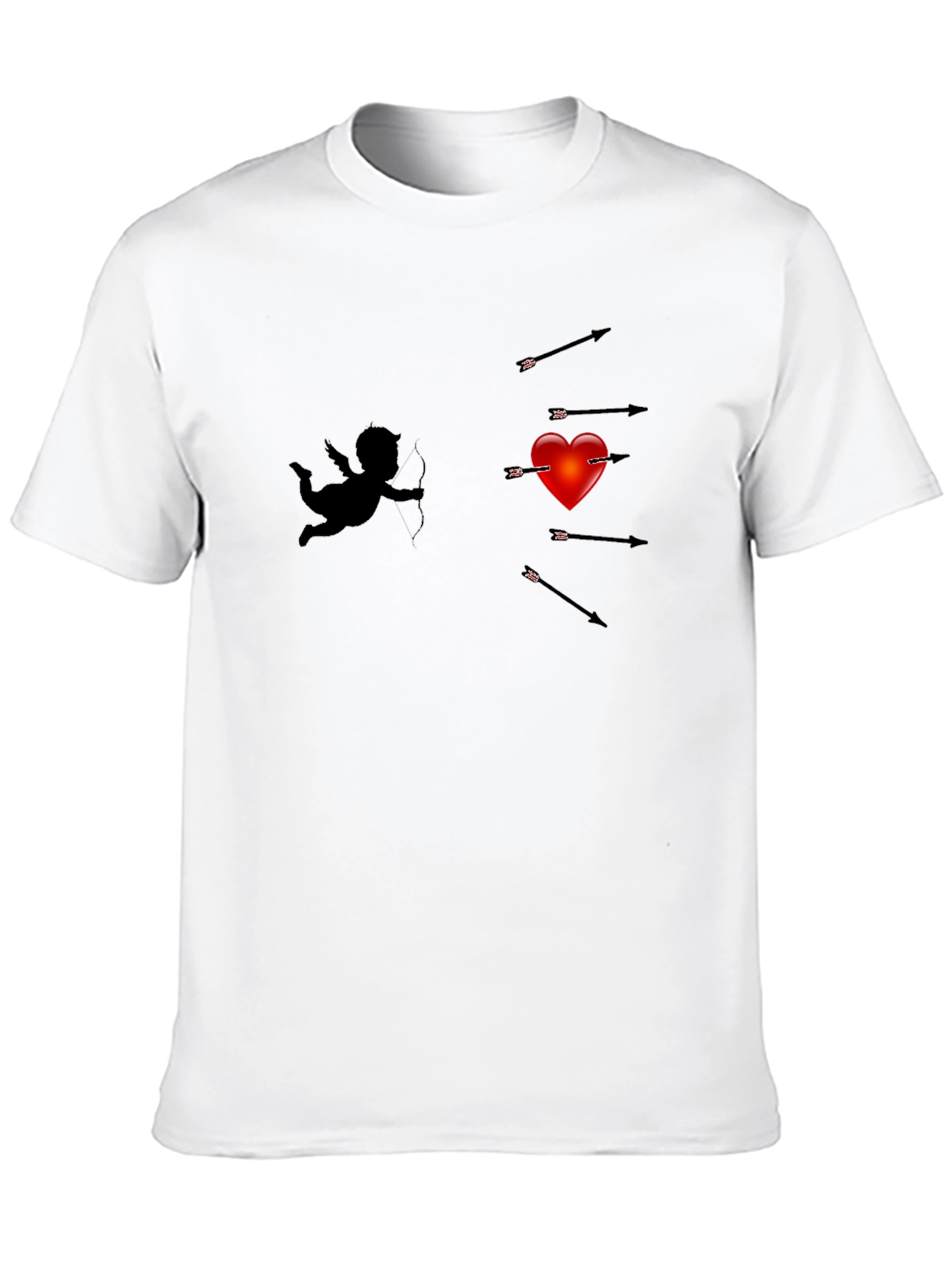 Cupids Arrow T-Shirt - Heartthrob Design