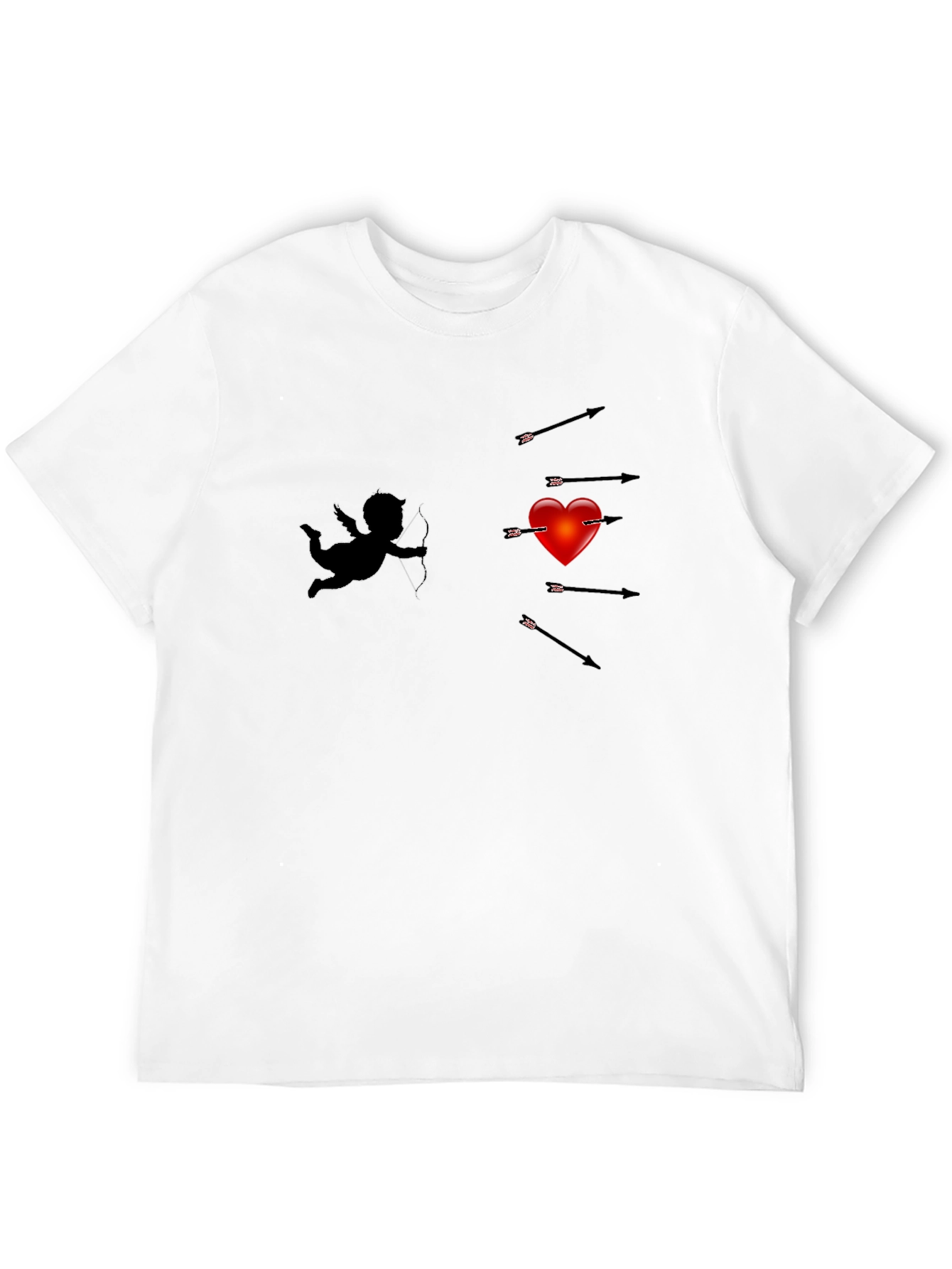 Cupids Arrow T-Shirt - Heartthrob Design