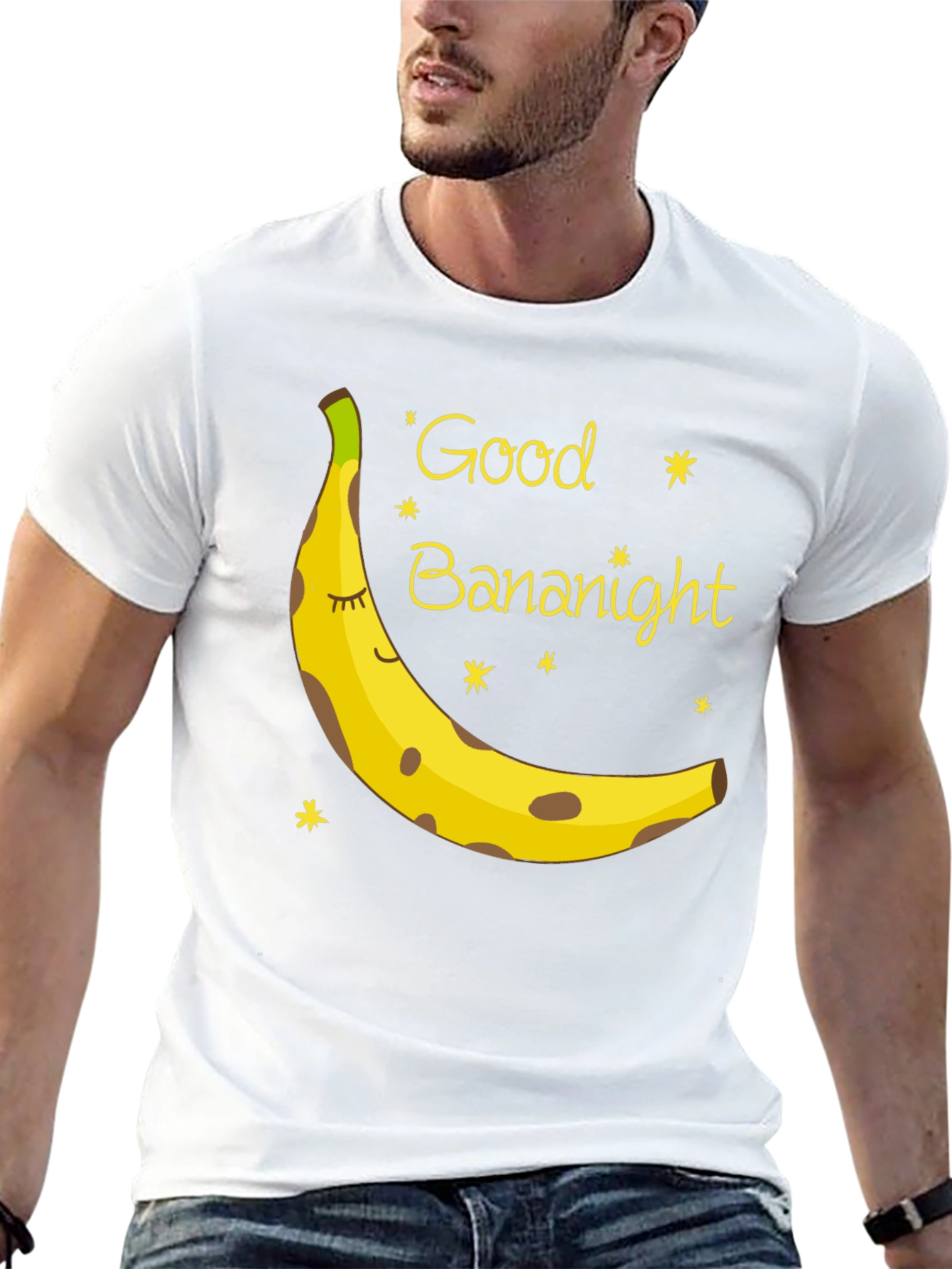 Good Bananight Graphic T-Shirt - Sleepy Banana