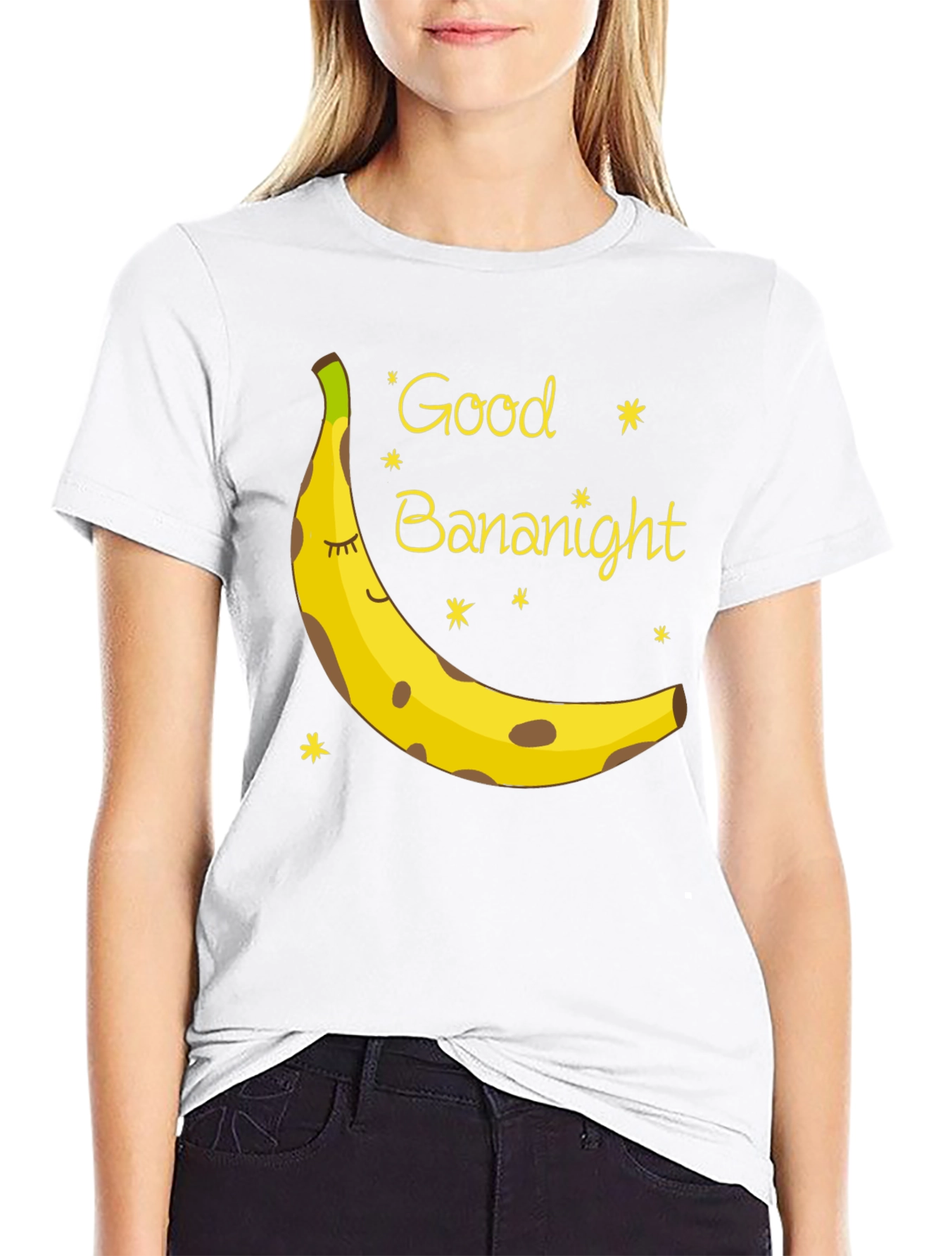 Good Bananight Graphic T-Shirt - Sleepy Banana