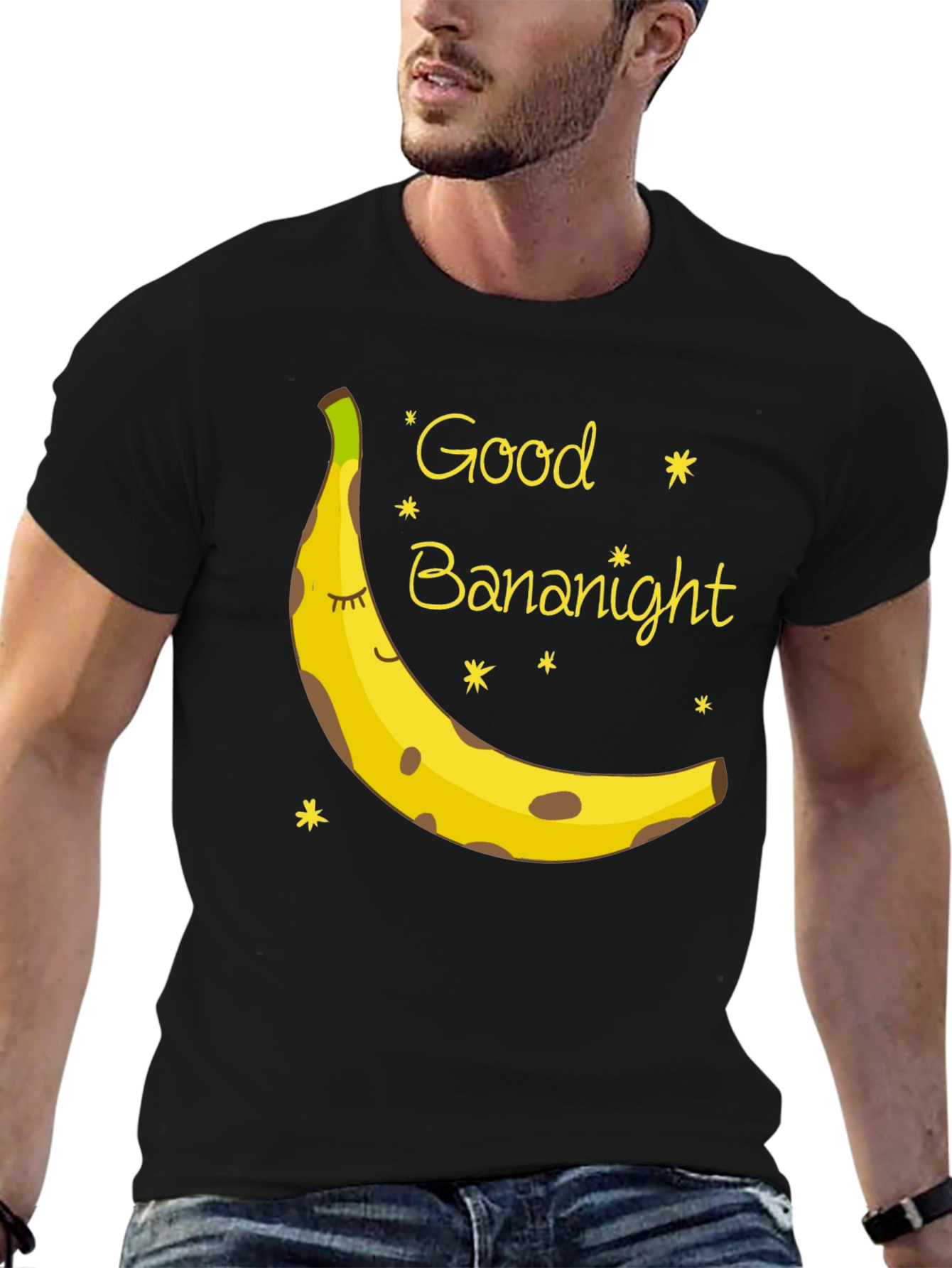 Good Bananight Graphic T-Shirt - Sleepy Banana