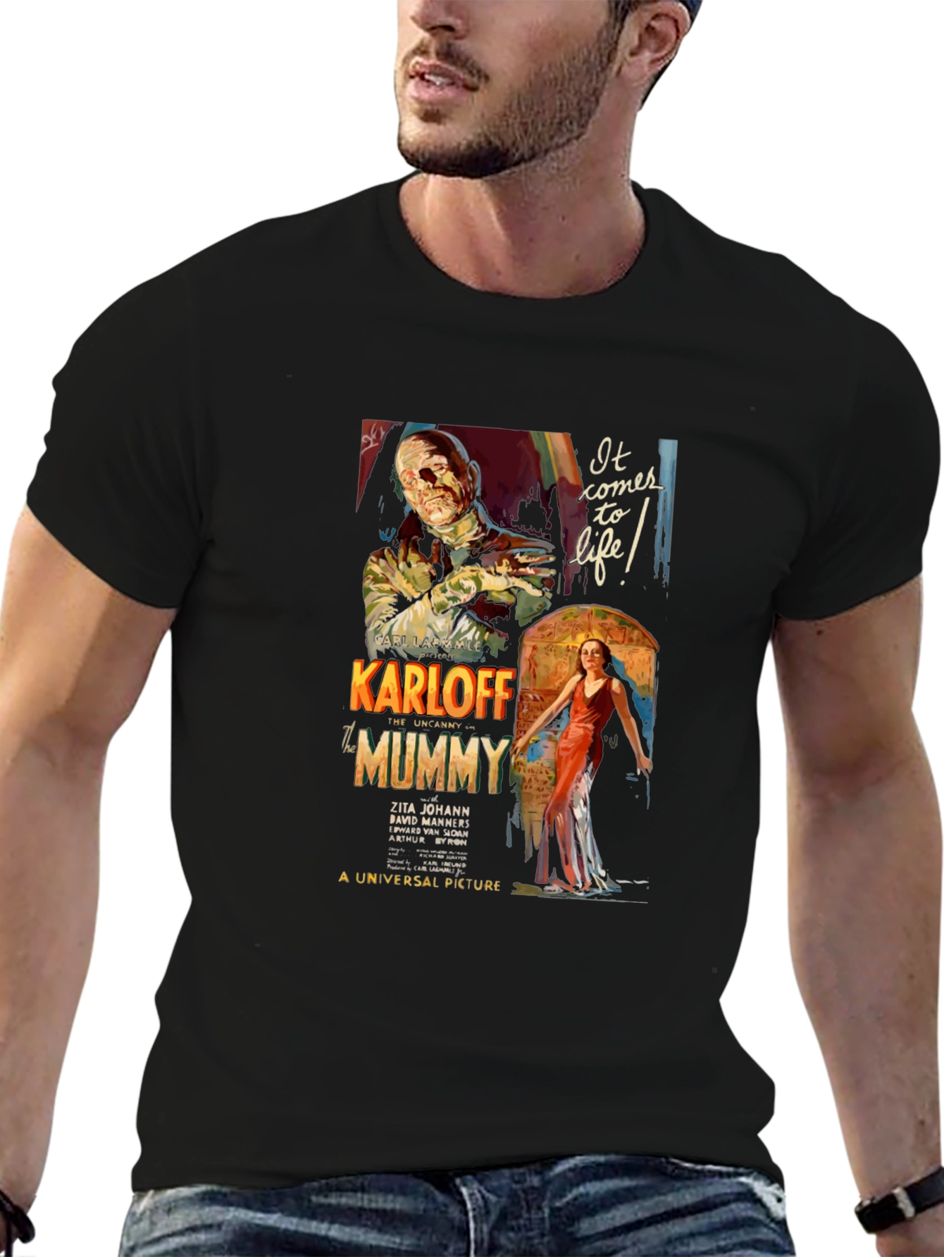 The Mummy Movie Poster Graphic T-Shirt