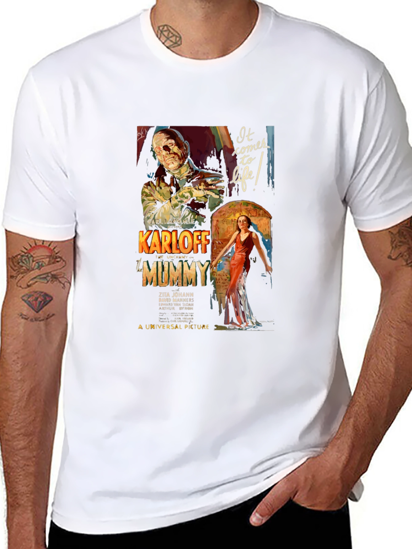 The Mummy Movie Poster Graphic T-Shirt