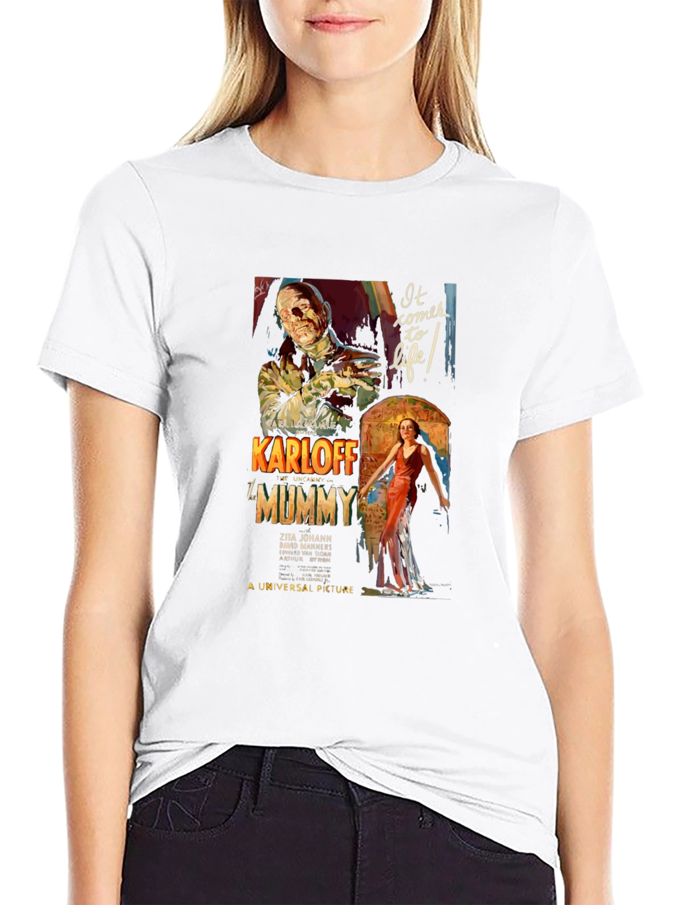 The Mummy Movie Poster Graphic T-Shirt