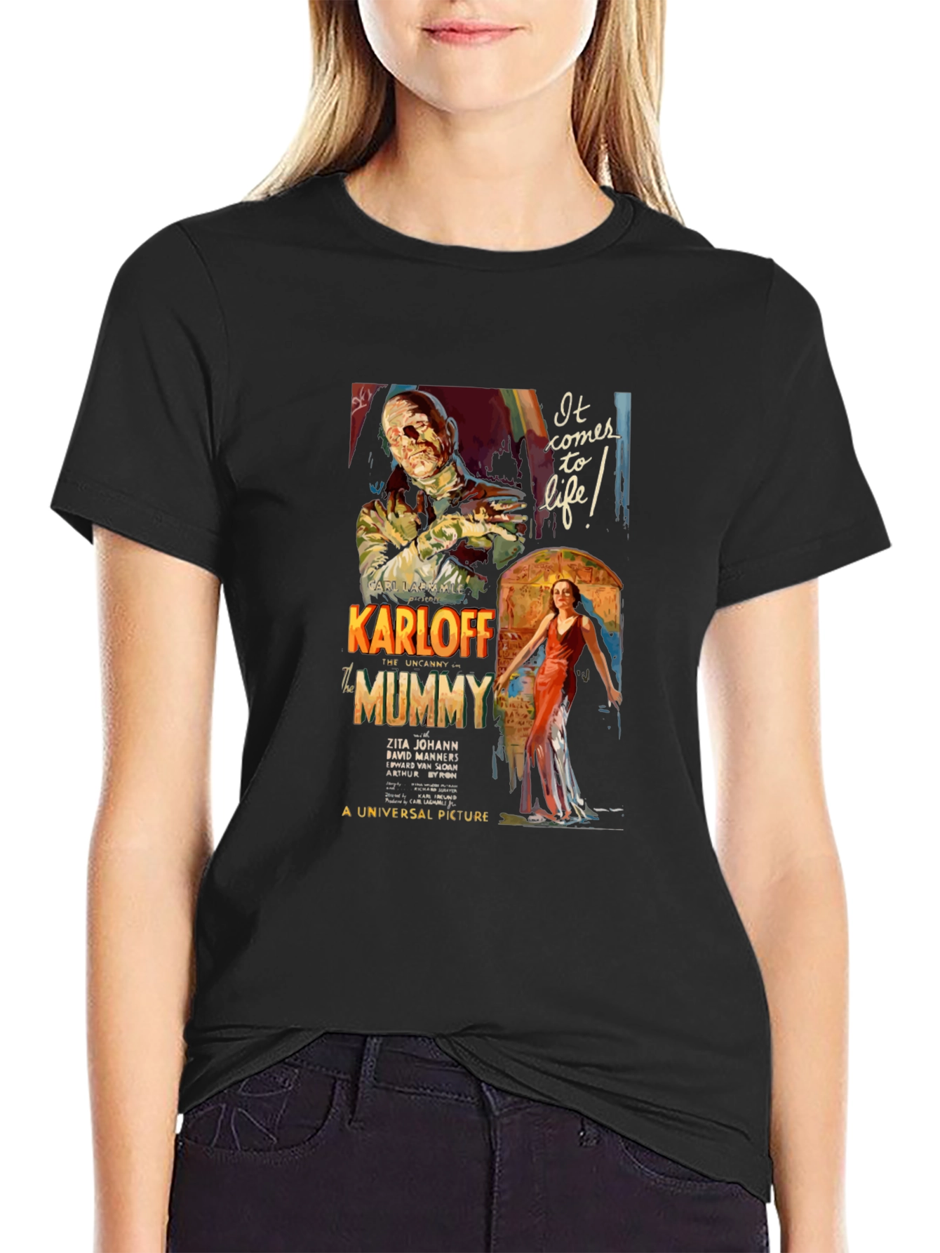 The Mummy Movie Poster Graphic T-Shirt