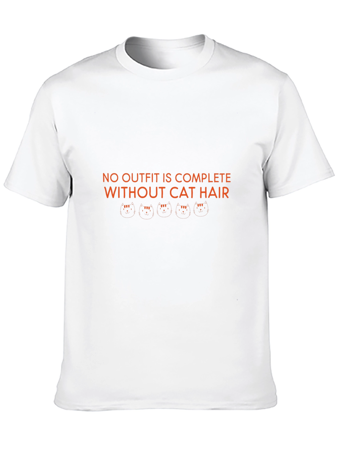 Cat Hair T-Shirt - Funny Cat Lover Tee