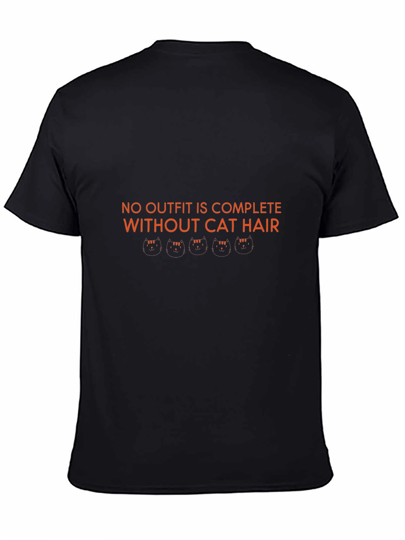 Cat Hair T-Shirt - Funny Cat Lover Tee