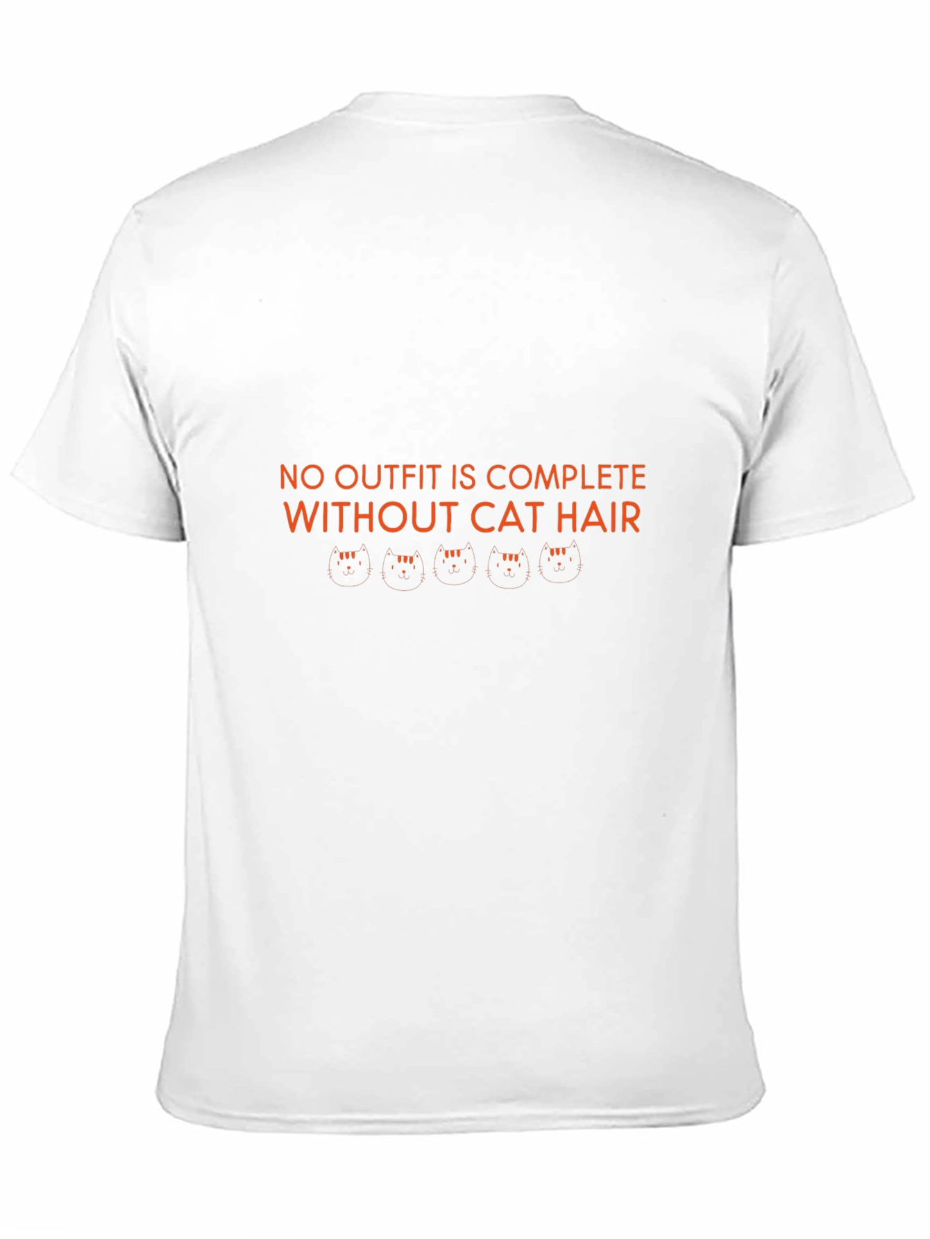 Cat Hair T-Shirt - Funny Cat Lover Tee
