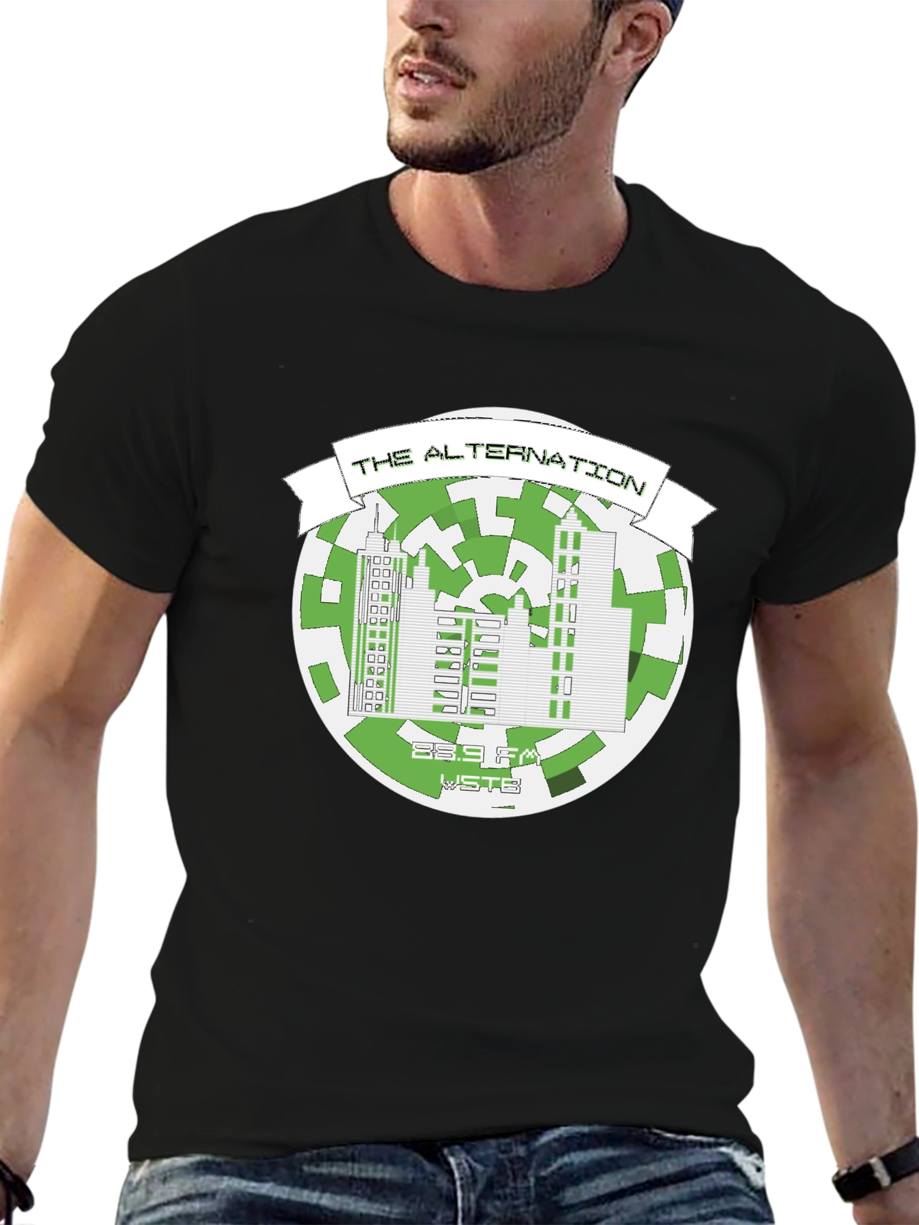The Alternation Graphic T-Shirt - Black