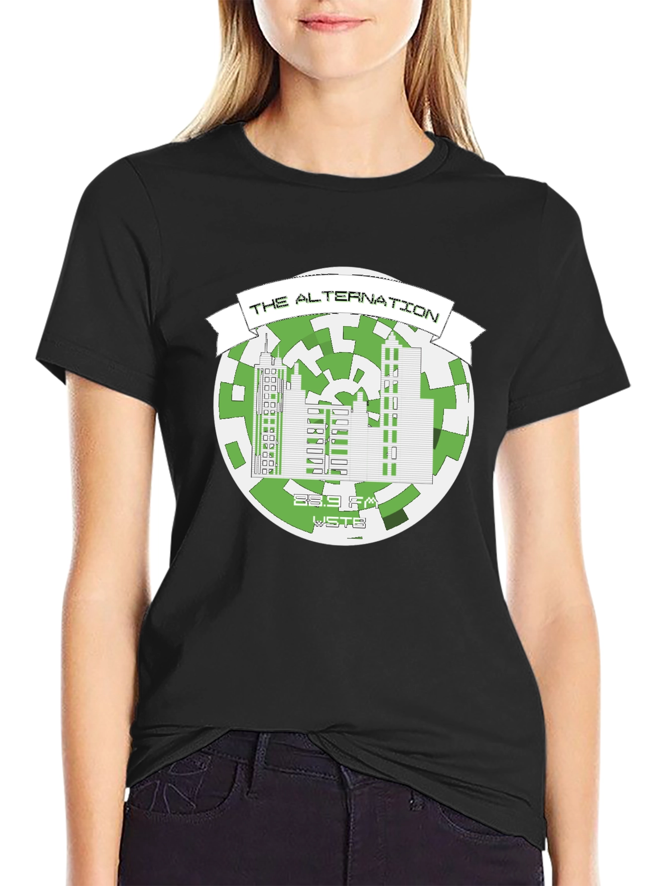 The Alternation Graphic T-Shirt - Black