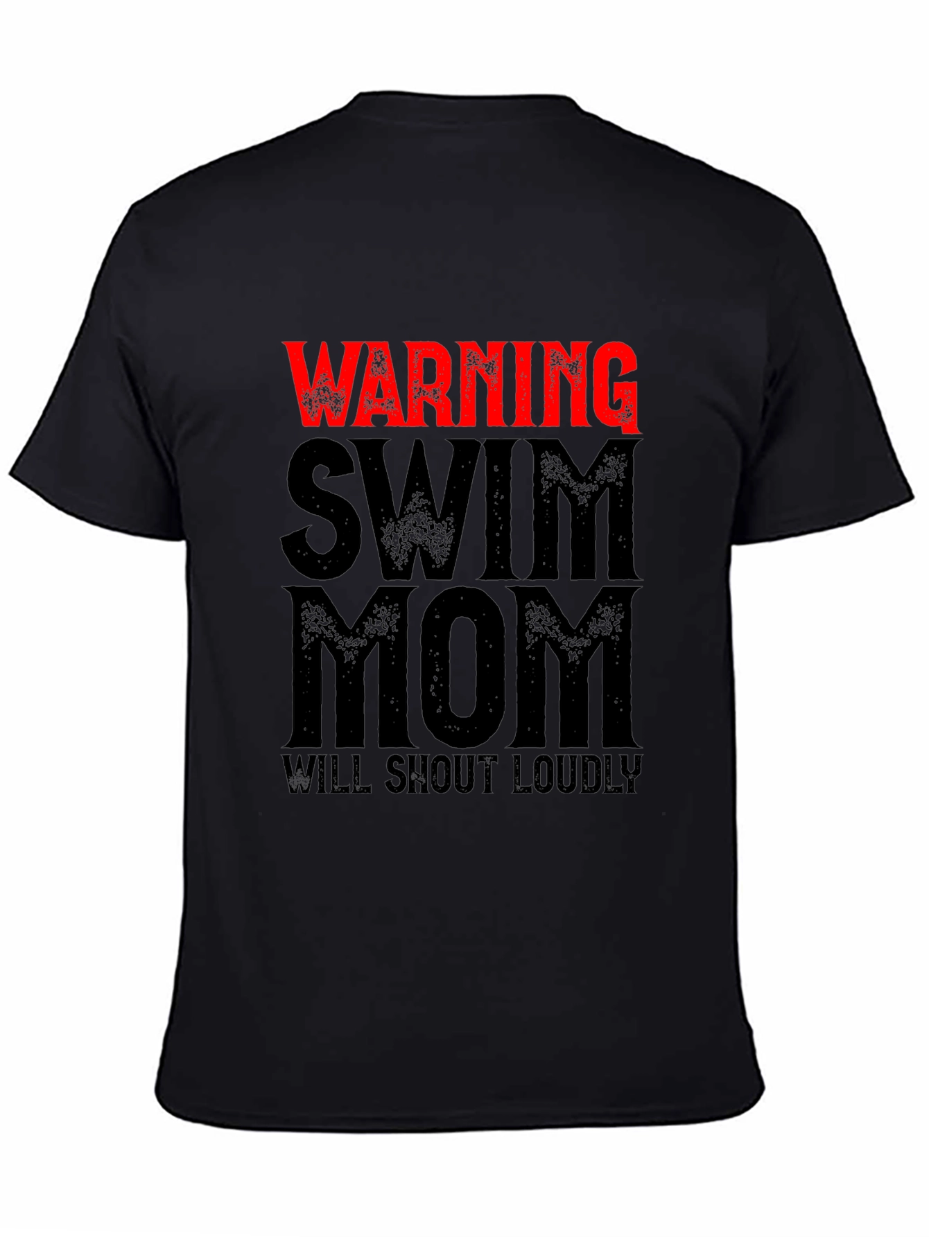 Warning Swim Mom T-Shirt