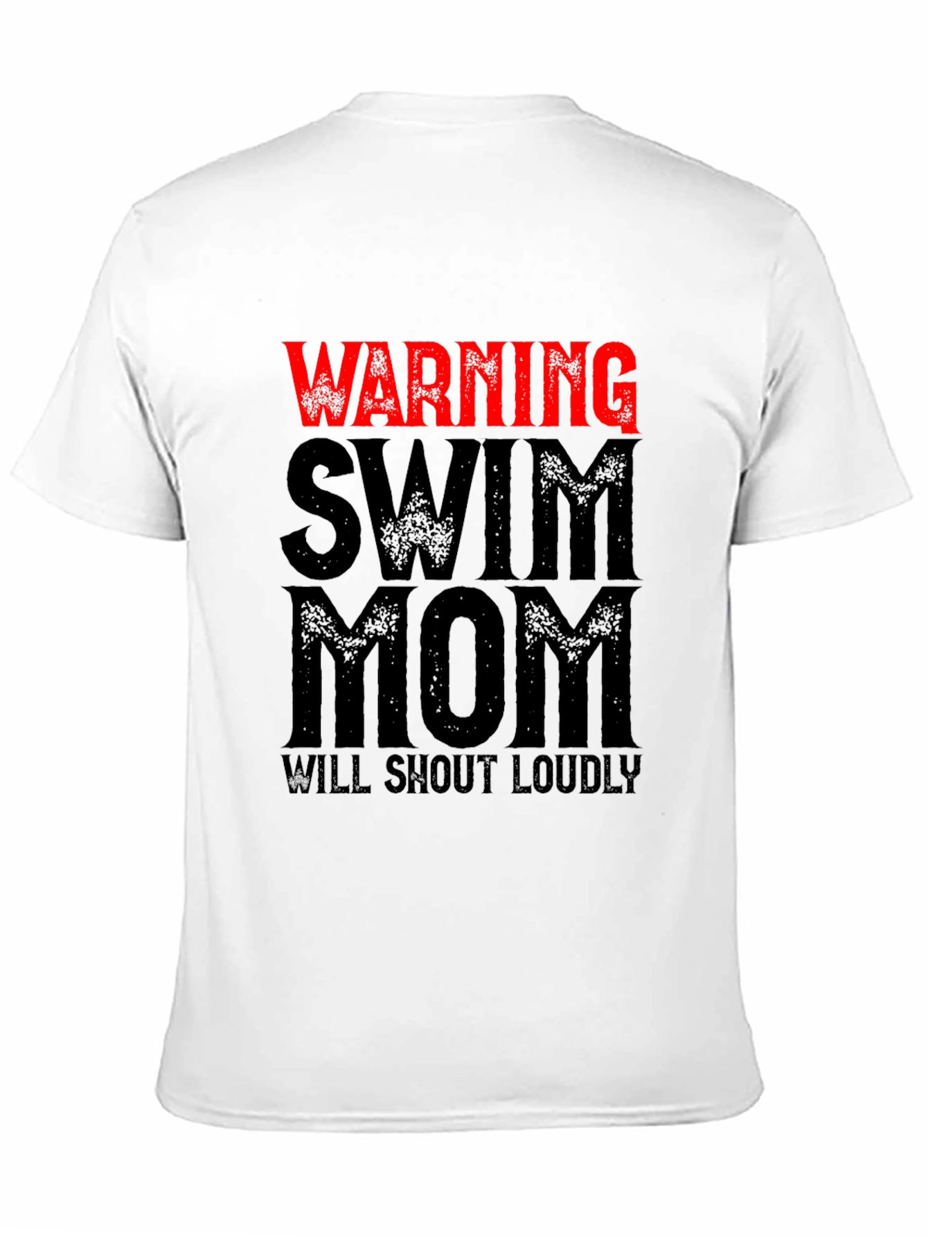 Warning Swim Mom T-Shirt