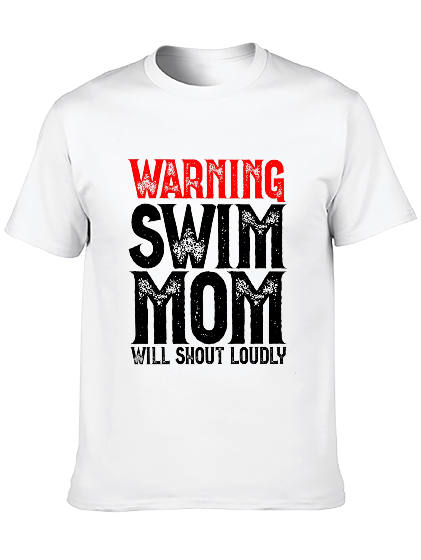 Warning Swim Mom T-Shirt