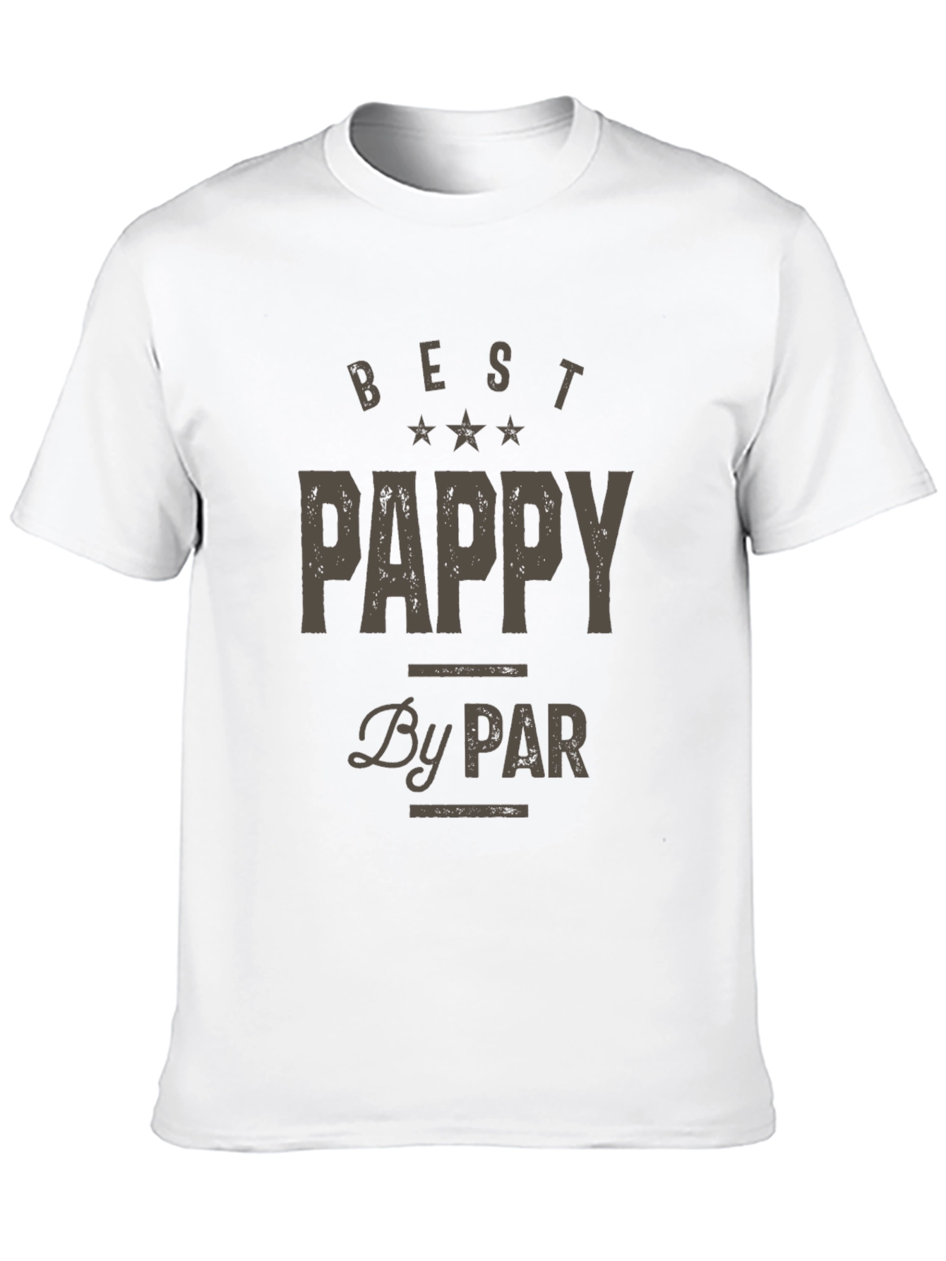 Best Pappy By Par T-Shirt Golfing Grandfather Tee