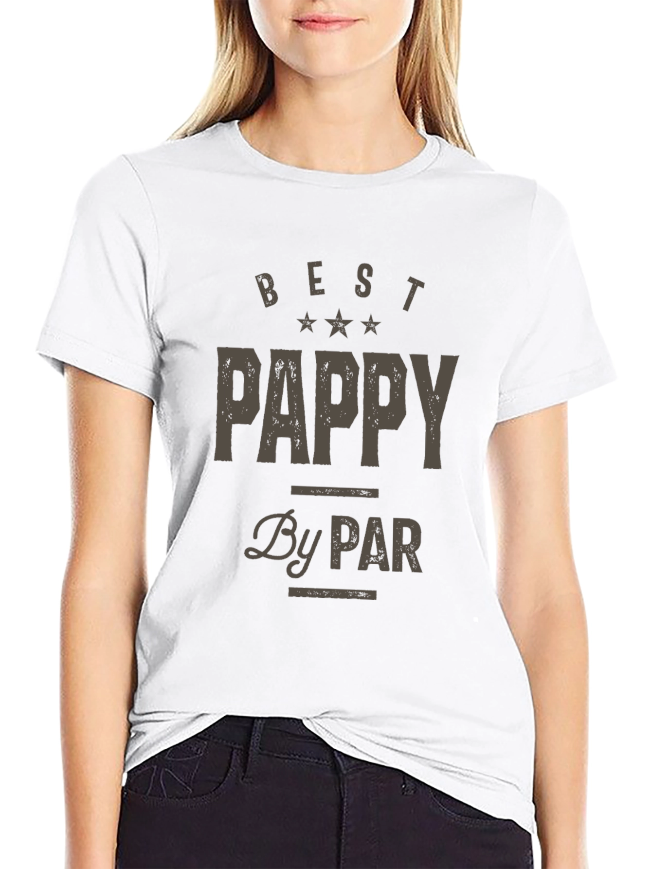 Best Pappy By Par T-Shirt Golfing Grandfather Tee