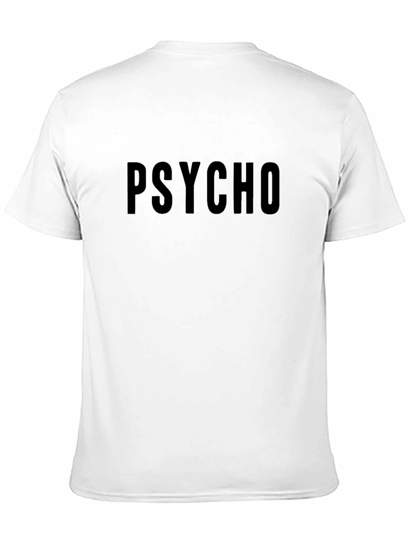 Psycho Graphic Tee - Soft Cotton Blend T-Shirt