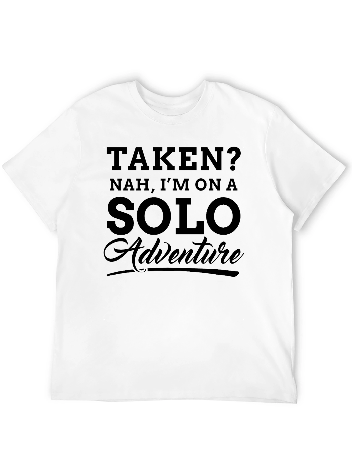 Solo Adventure T-Shirt - Black Graphic Tee