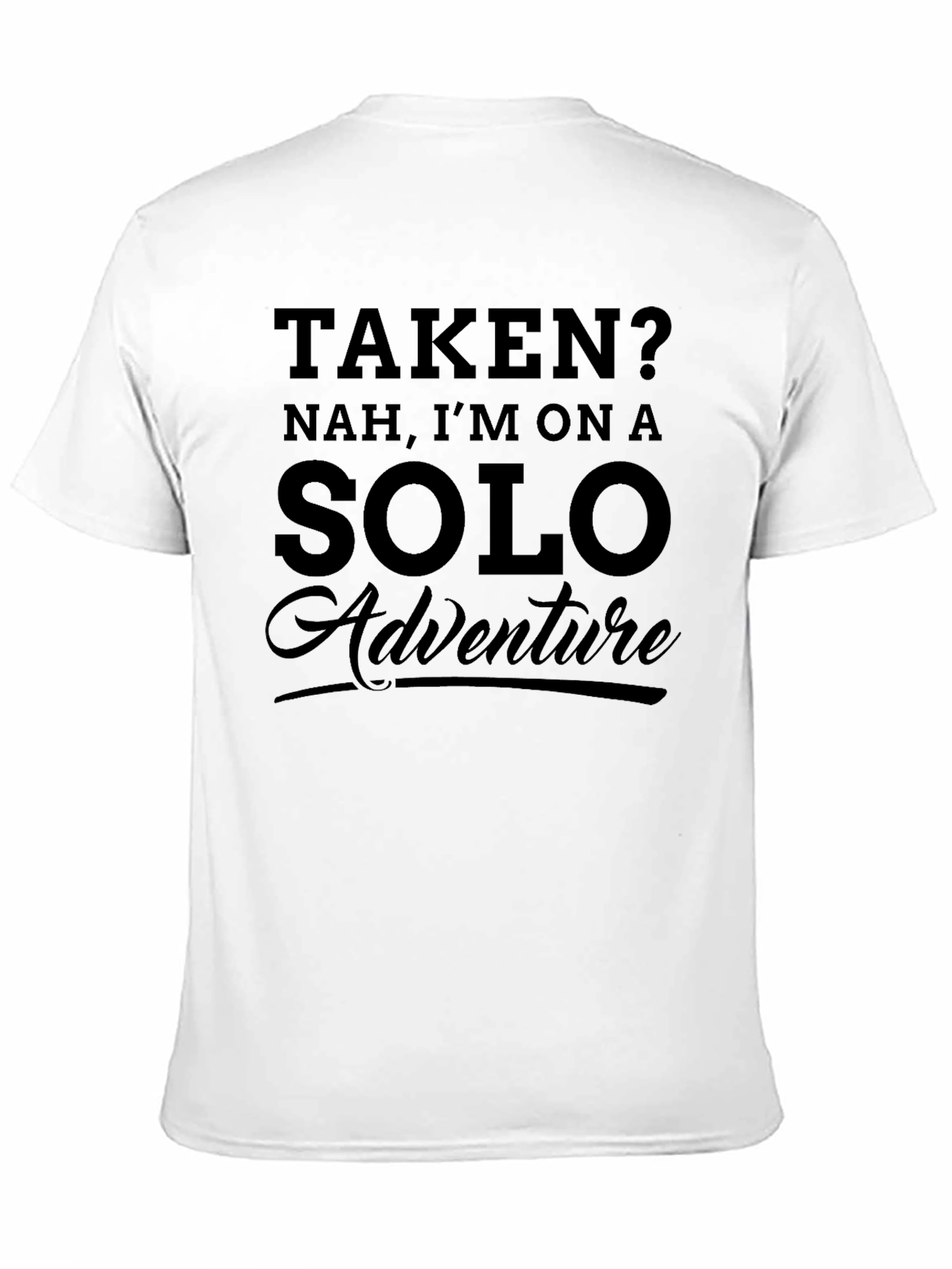 Solo Adventure T-Shirt - Black Graphic Tee