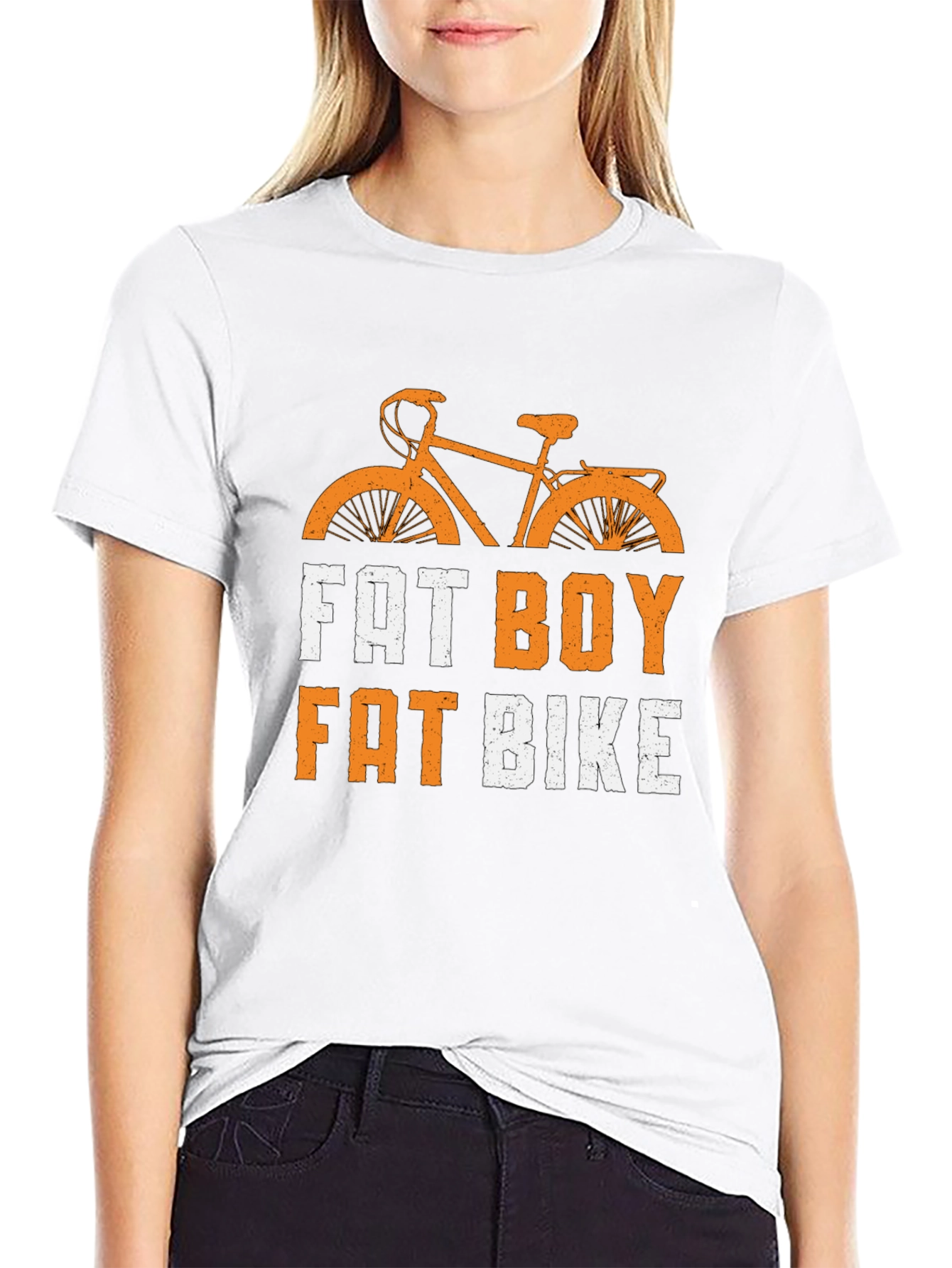 Fat Boy Fat Bike Graphic T-Shirt