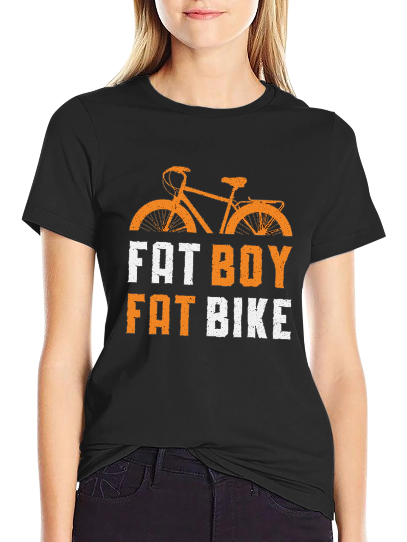 Fat Boy Fat Bike Graphic T-Shirt