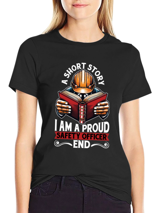 Proud Safety Officer Graphic T-Shirt