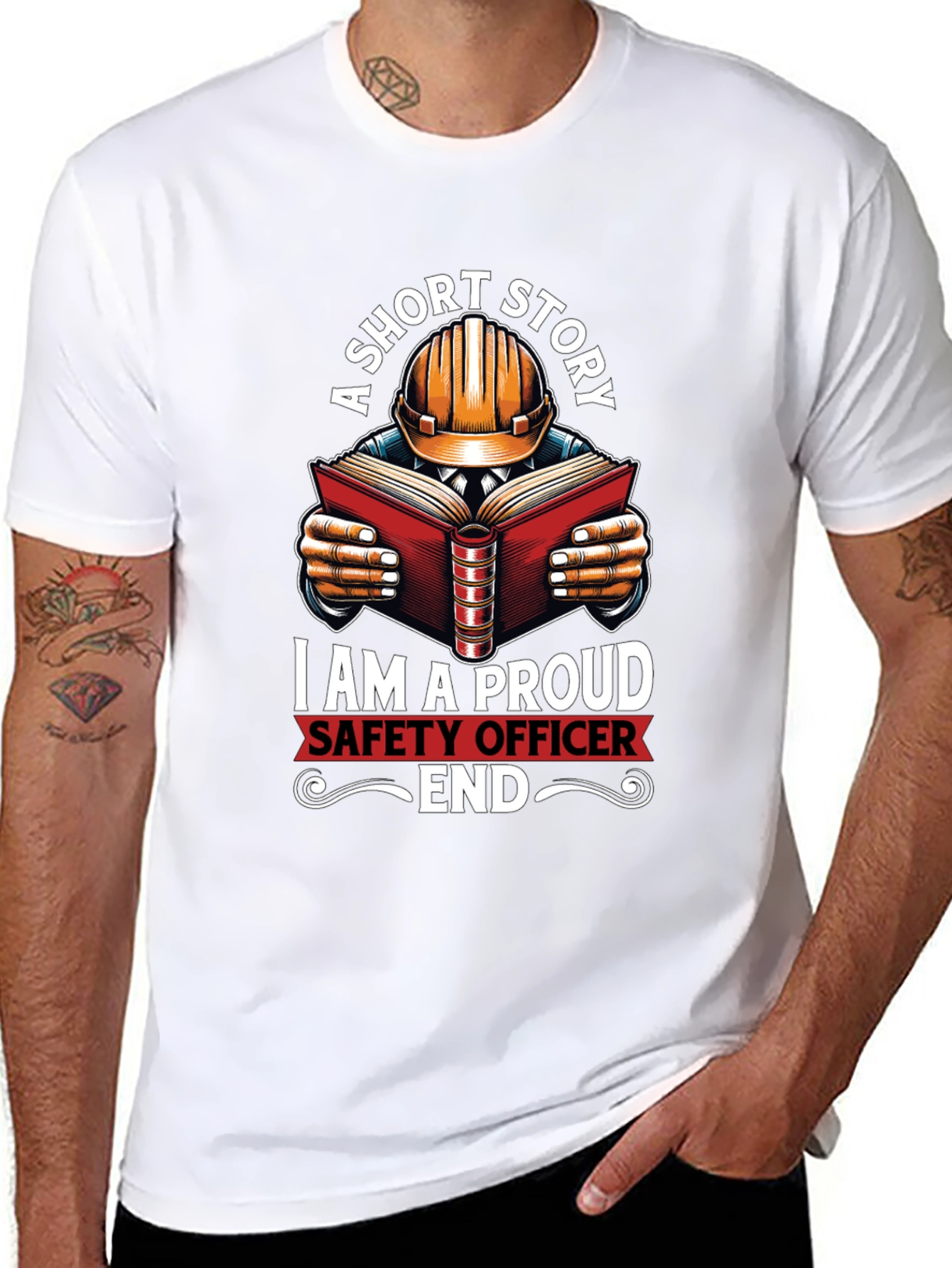 Proud Safety Officer Graphic T-Shirt
