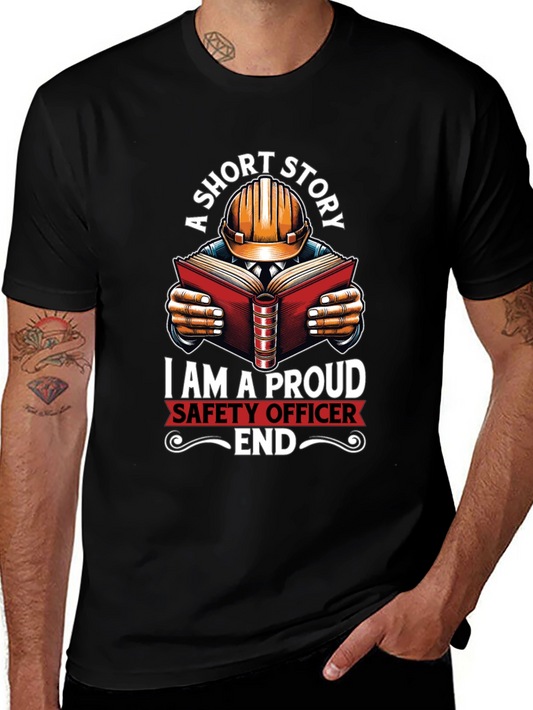 Proud Safety Officer Graphic T-Shirt