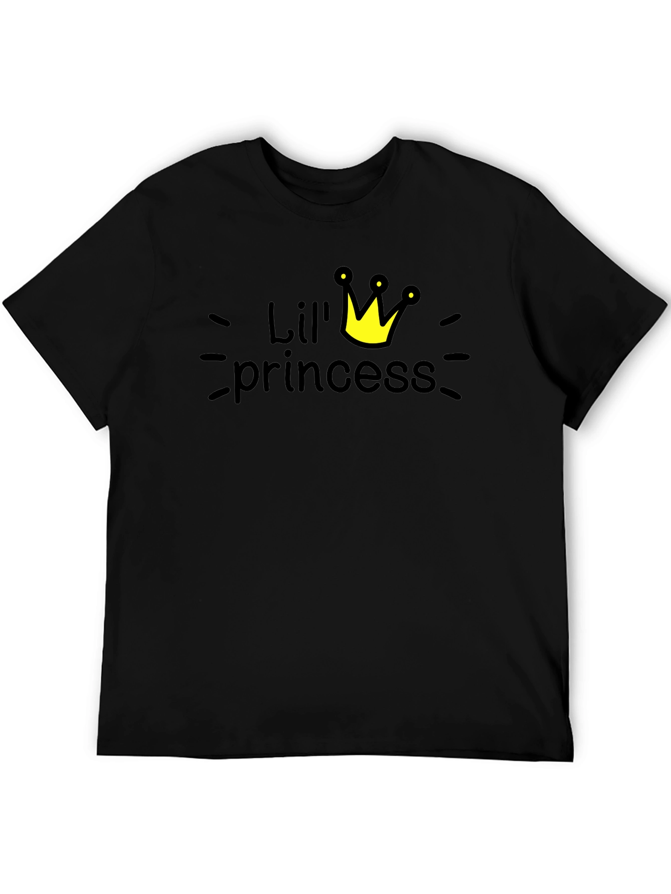 Lil Princess Graphic Print T-Shirt