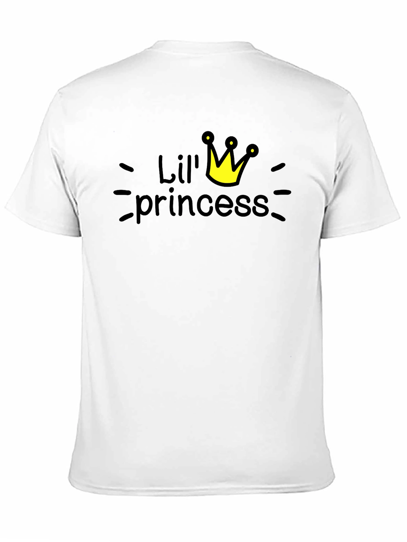 Lil Princess Graphic Print T-Shirt