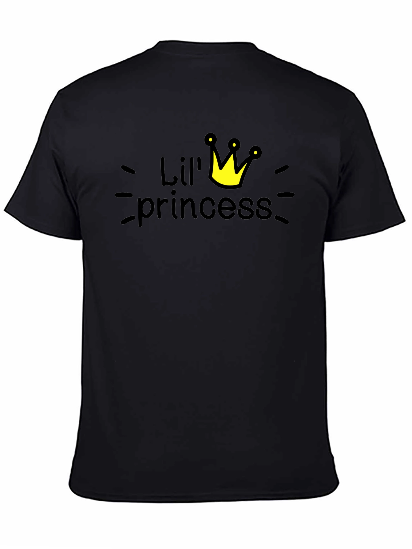Lil Princess Graphic Print T-Shirt