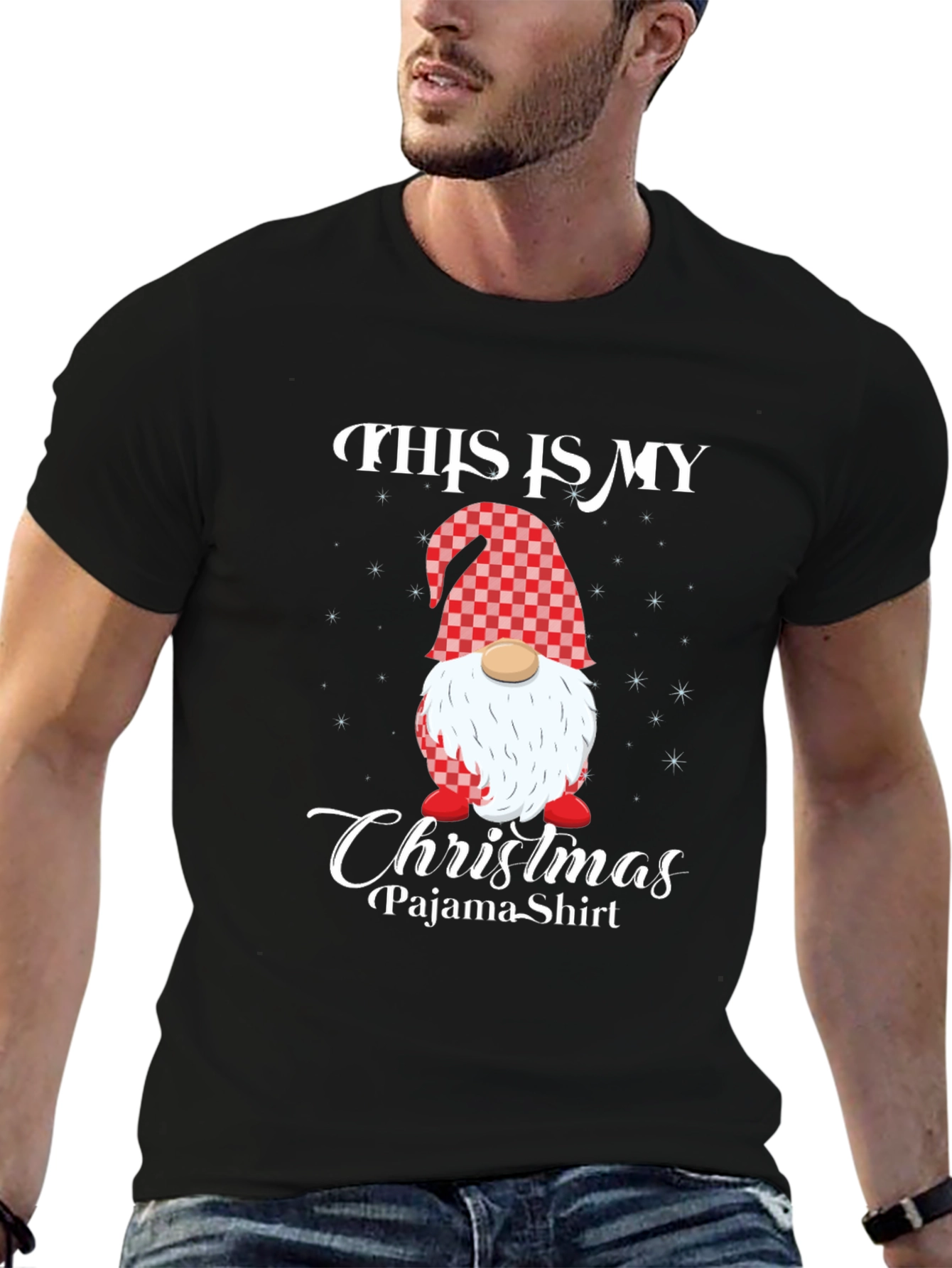 Christmas Pajama Shirt - Gnome