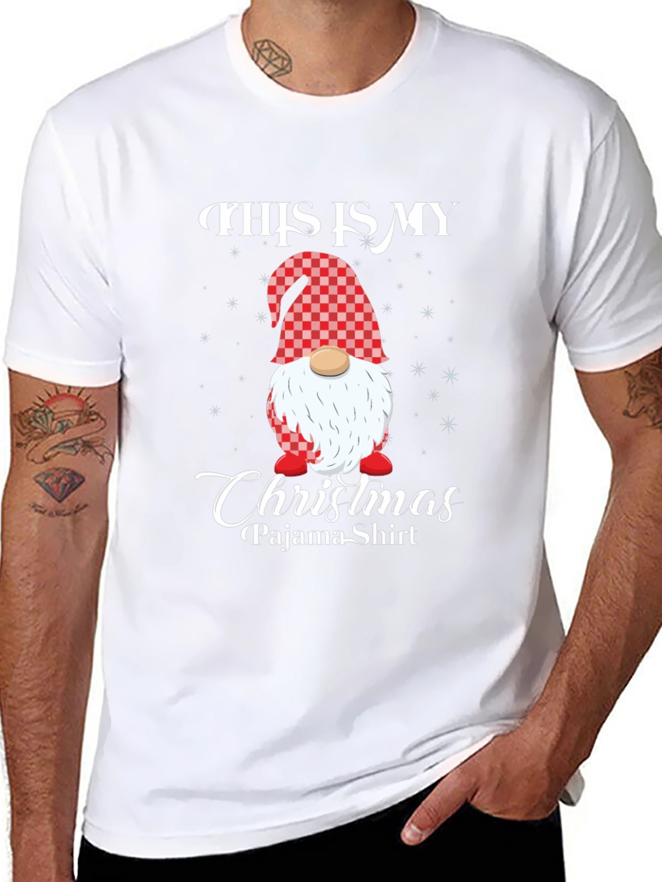 Christmas Pajama Shirt - Gnome