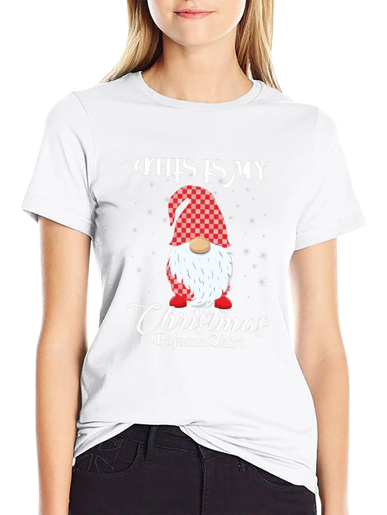 Christmas Pajama Shirt - Gnome