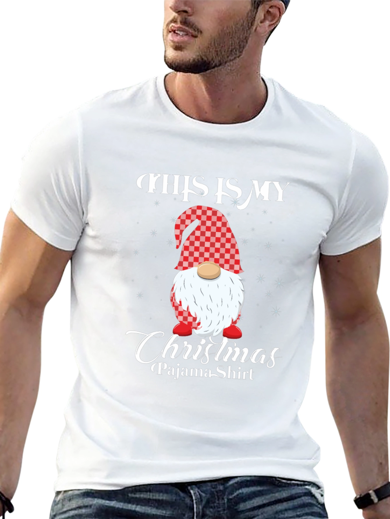 Christmas Pajama Shirt - Gnome