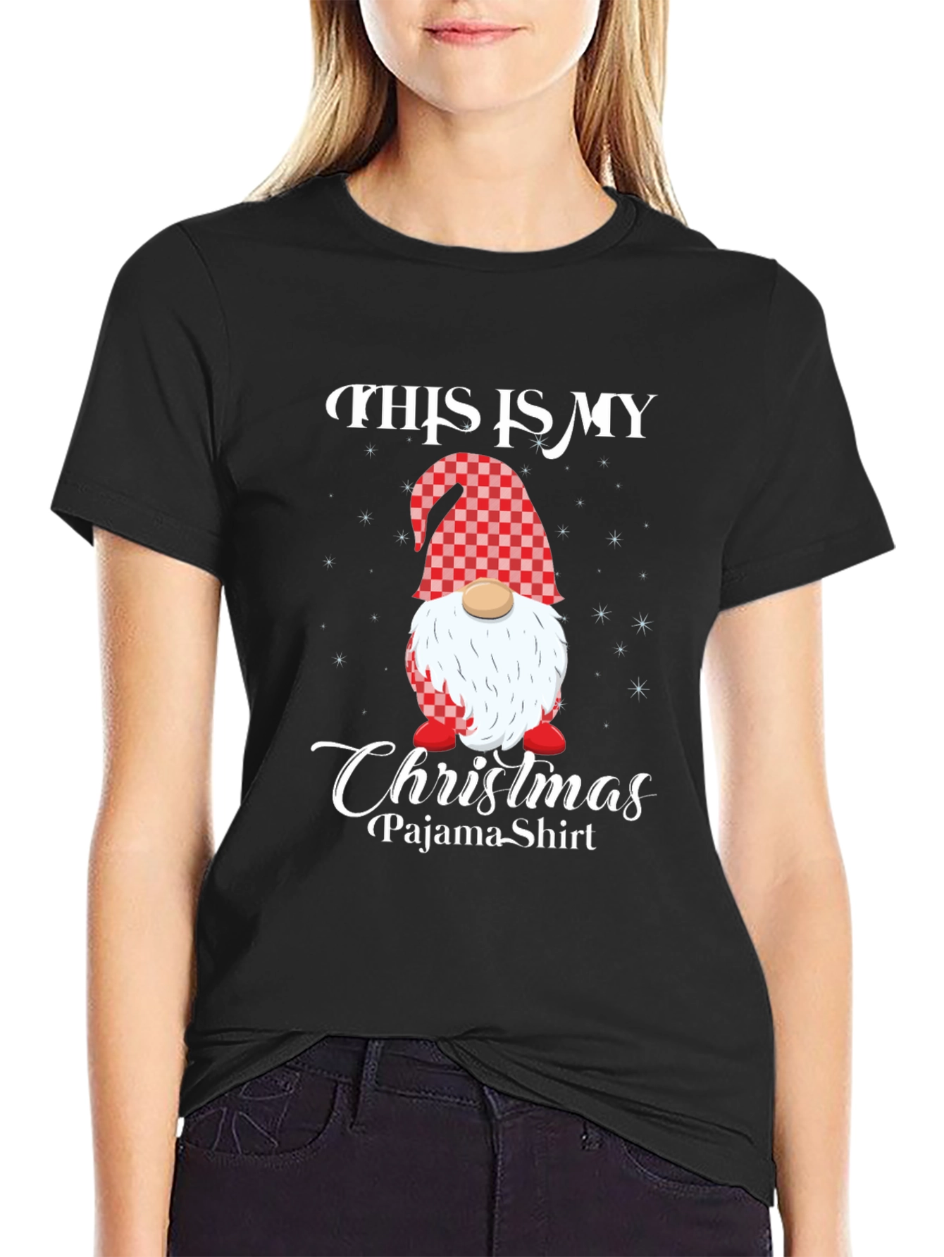 Christmas Pajama Shirt - Gnome