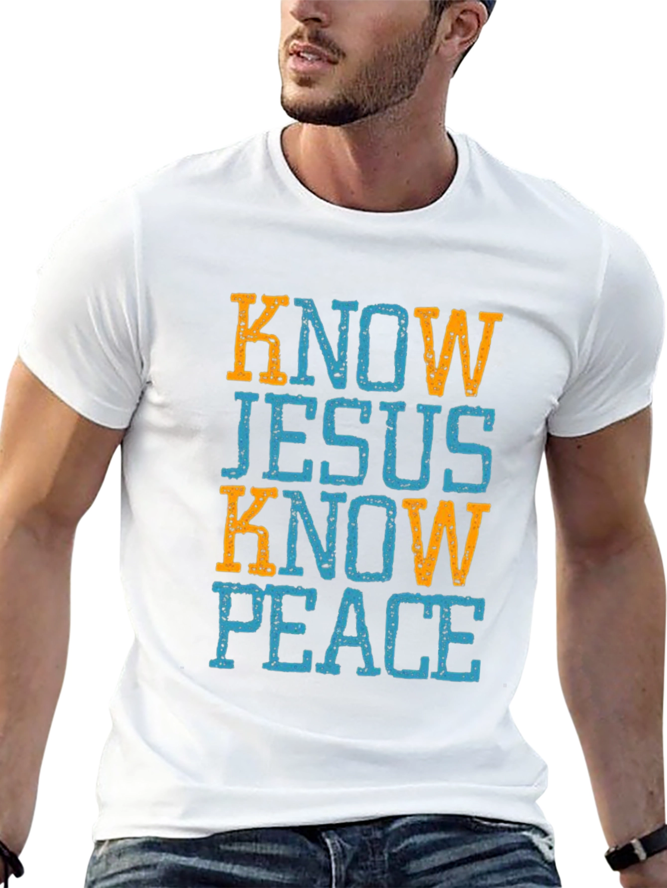Know Jesus Know Peace Graphic Tee