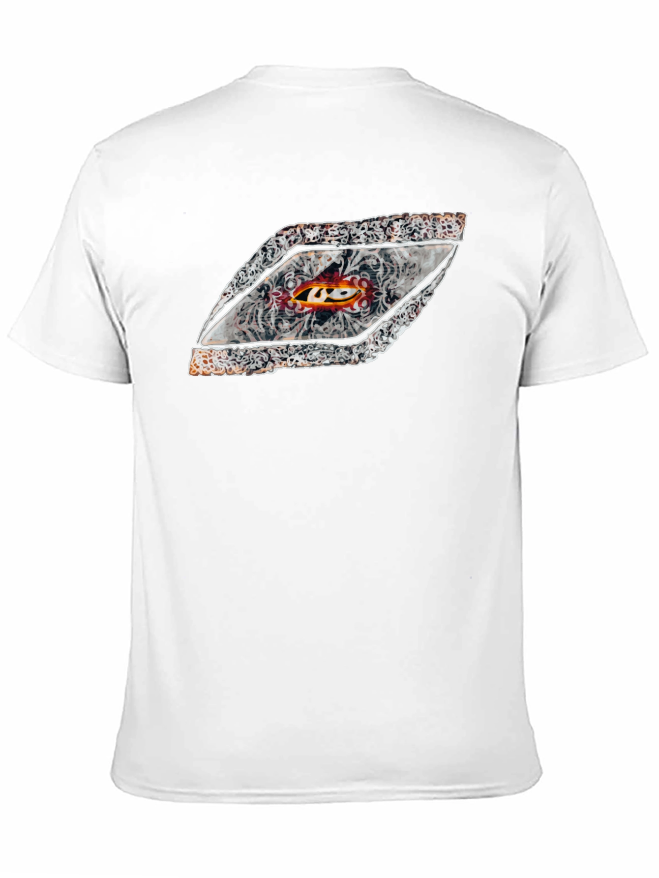 Unique Graphic Tee - Diamond Motif