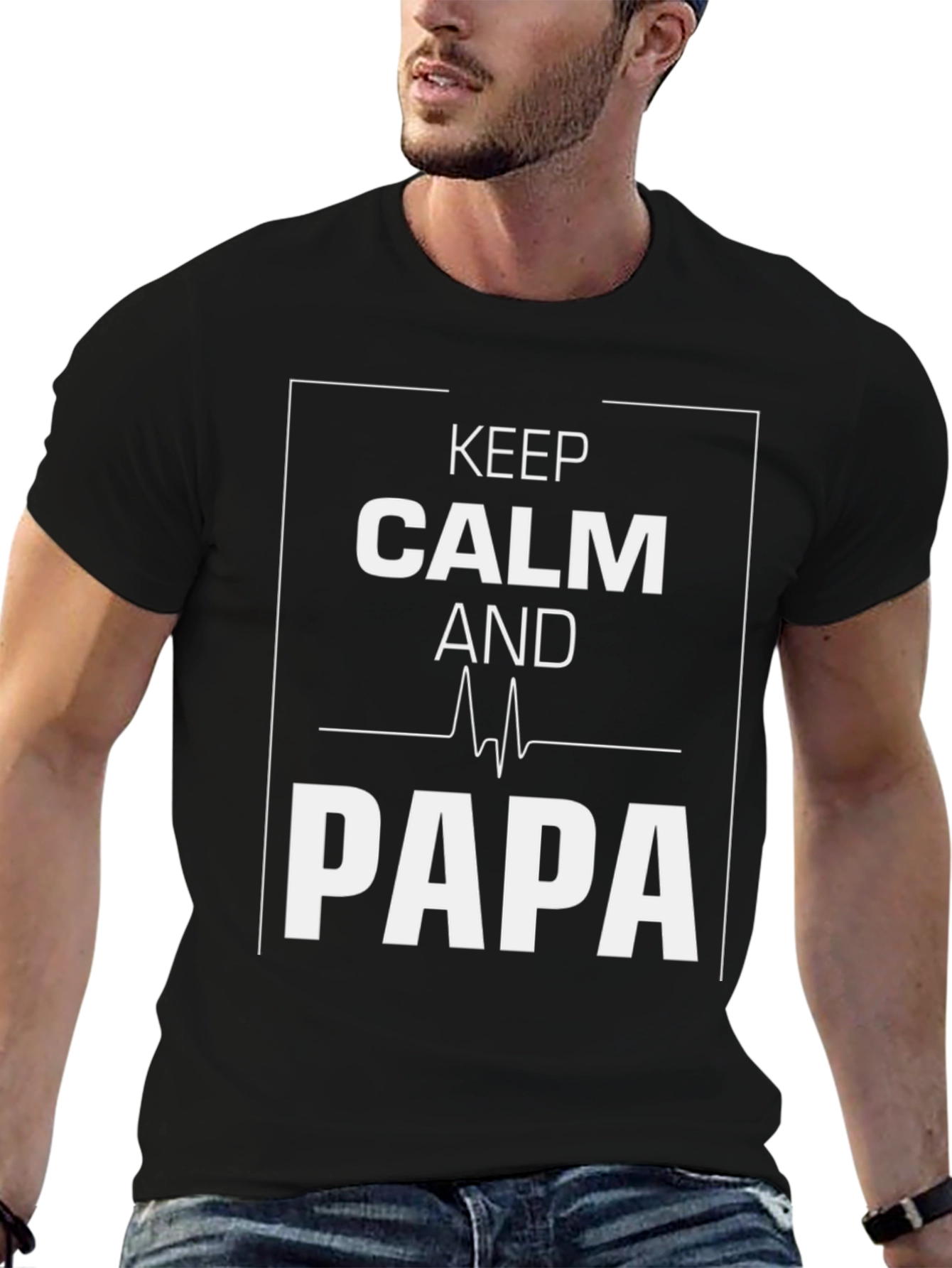 Keep Calm and Papa T-Shirt