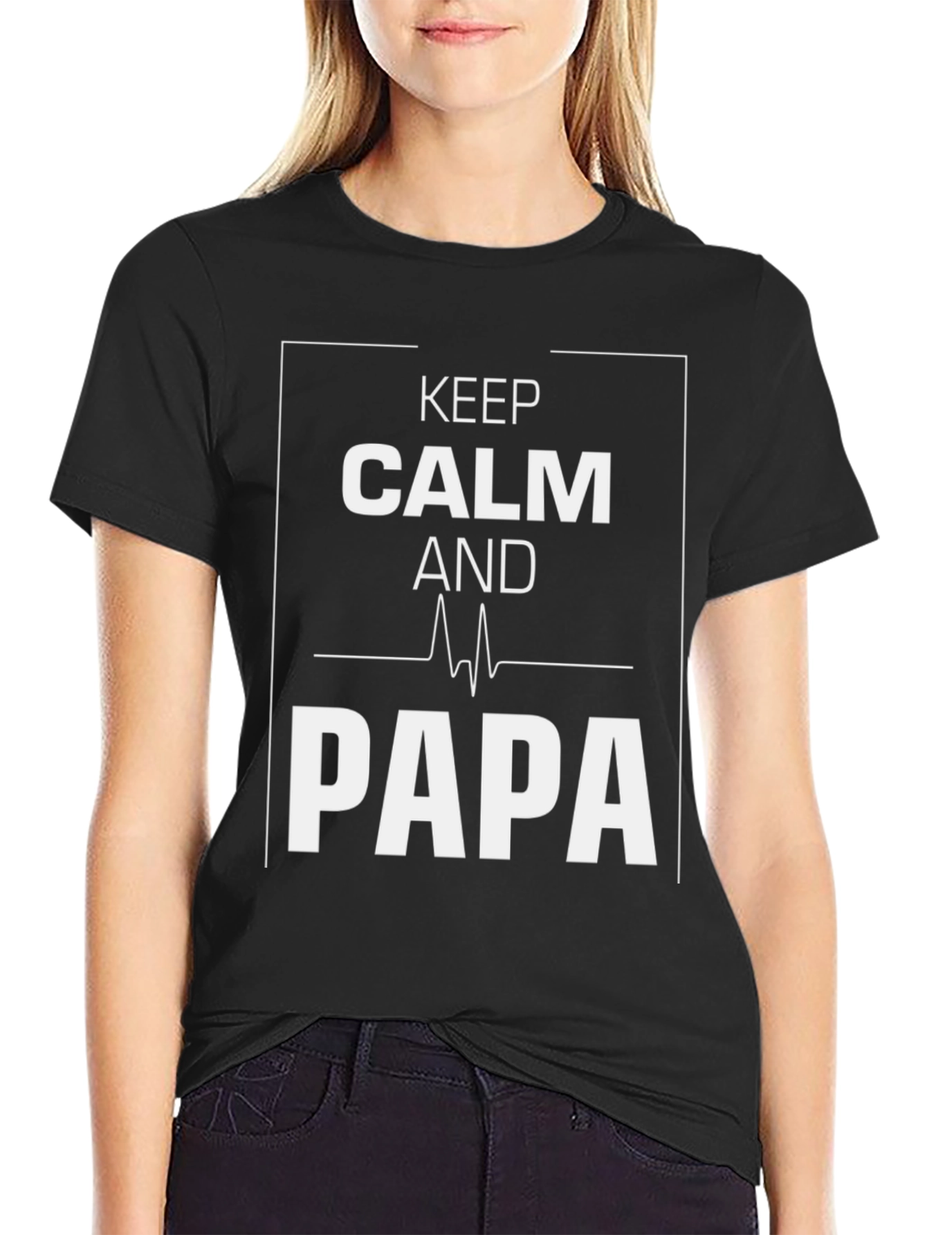 Keep Calm and Papa T-Shirt