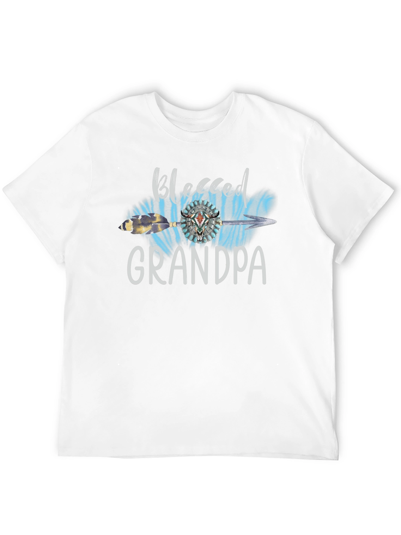 Blessed Grandpa Graphic T-Shirt