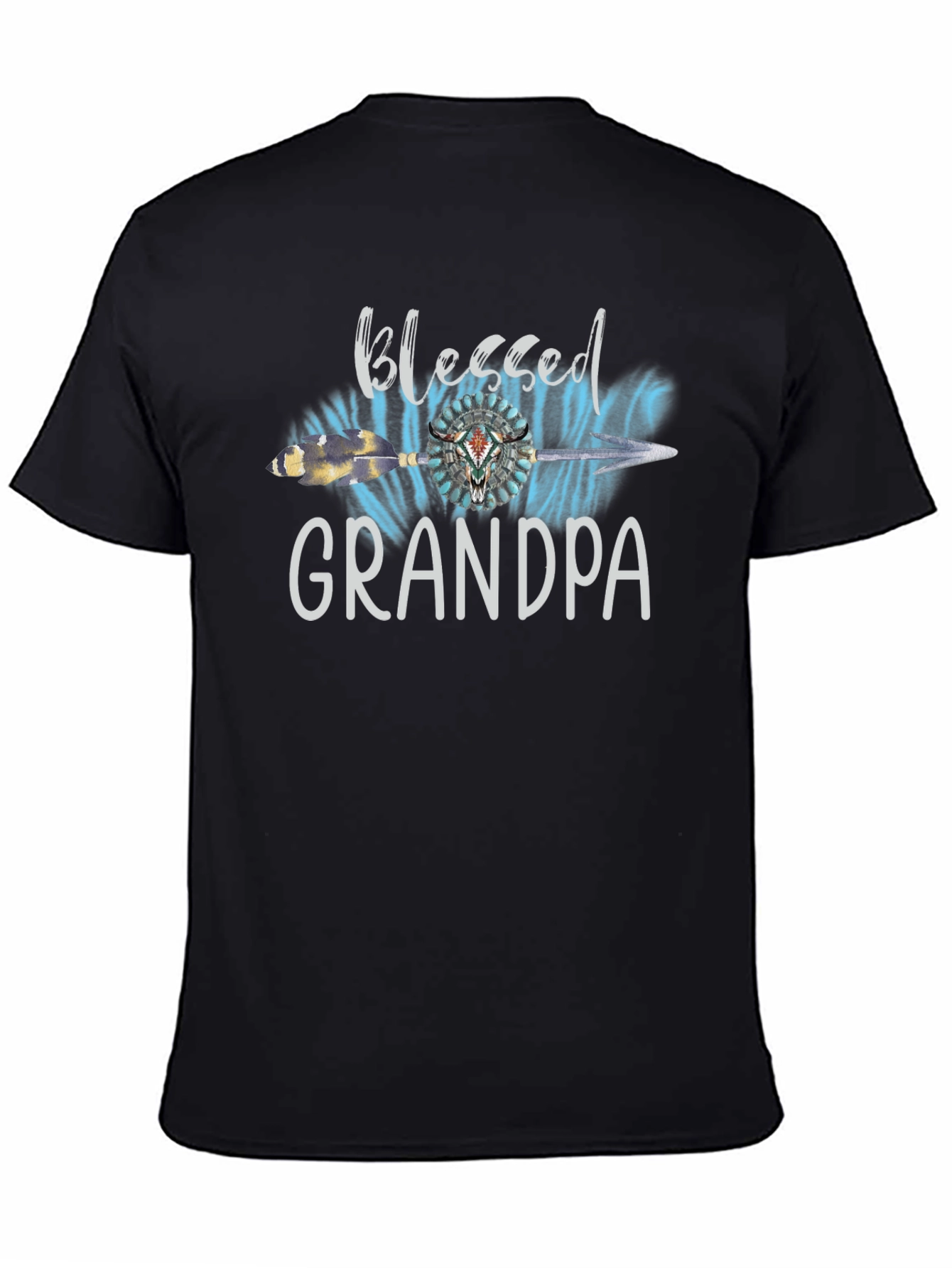 Blessed Grandpa Graphic T-Shirt
