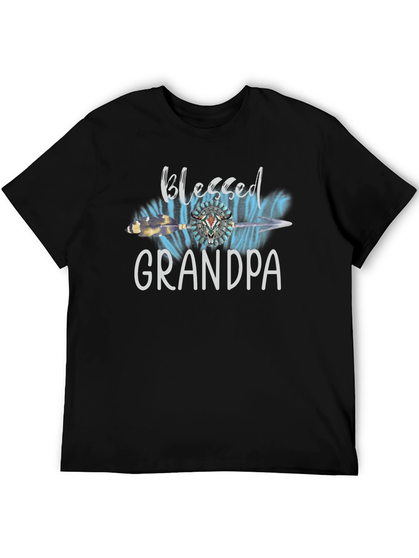 Blessed Grandpa Graphic T-Shirt