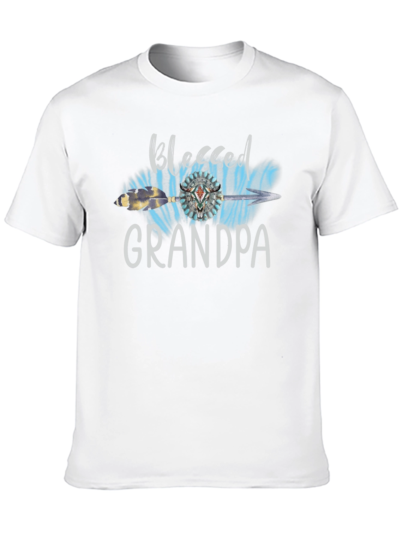 Blessed Grandpa Graphic T-Shirt