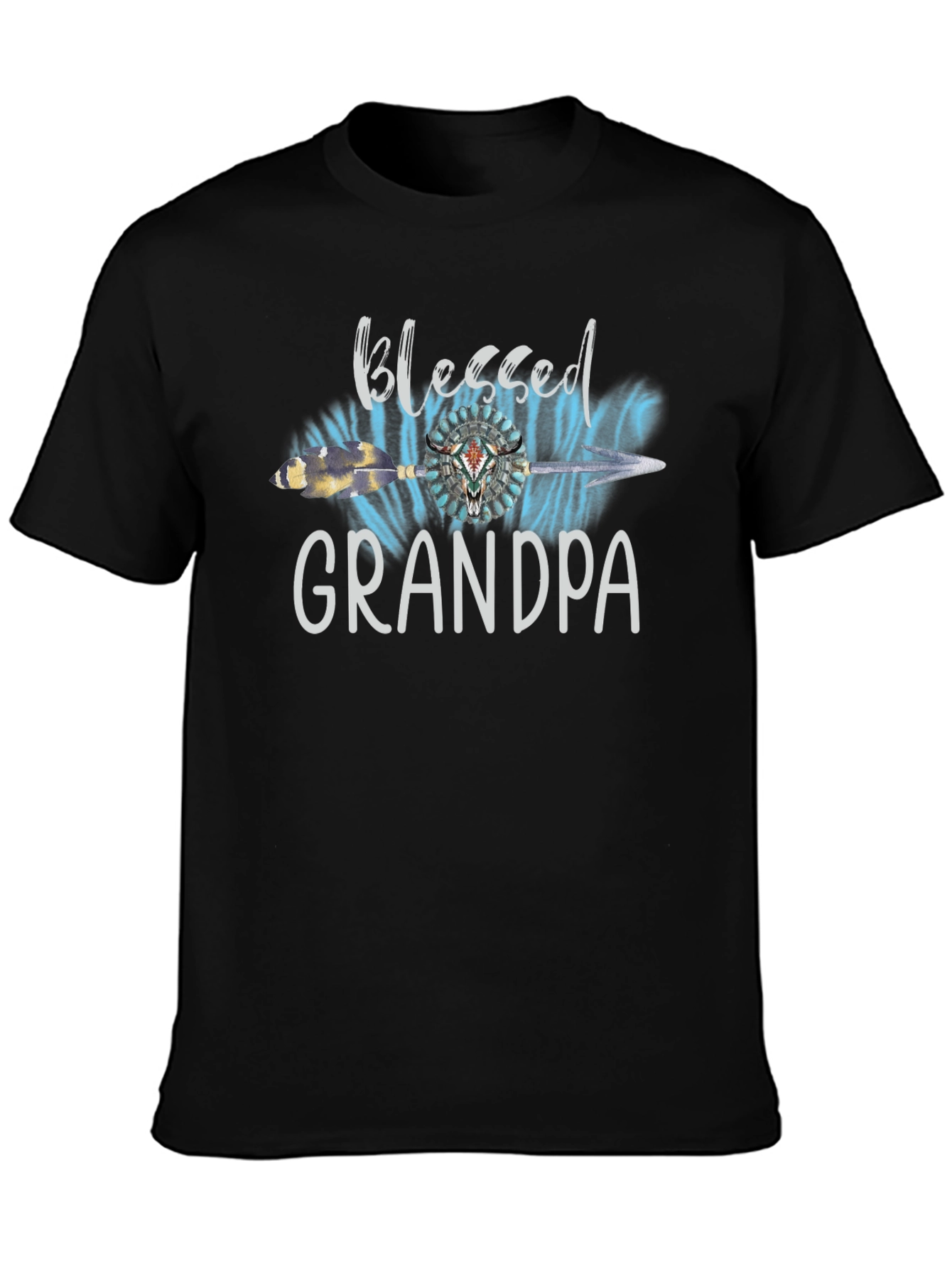 Blessed Grandpa Graphic T-Shirt